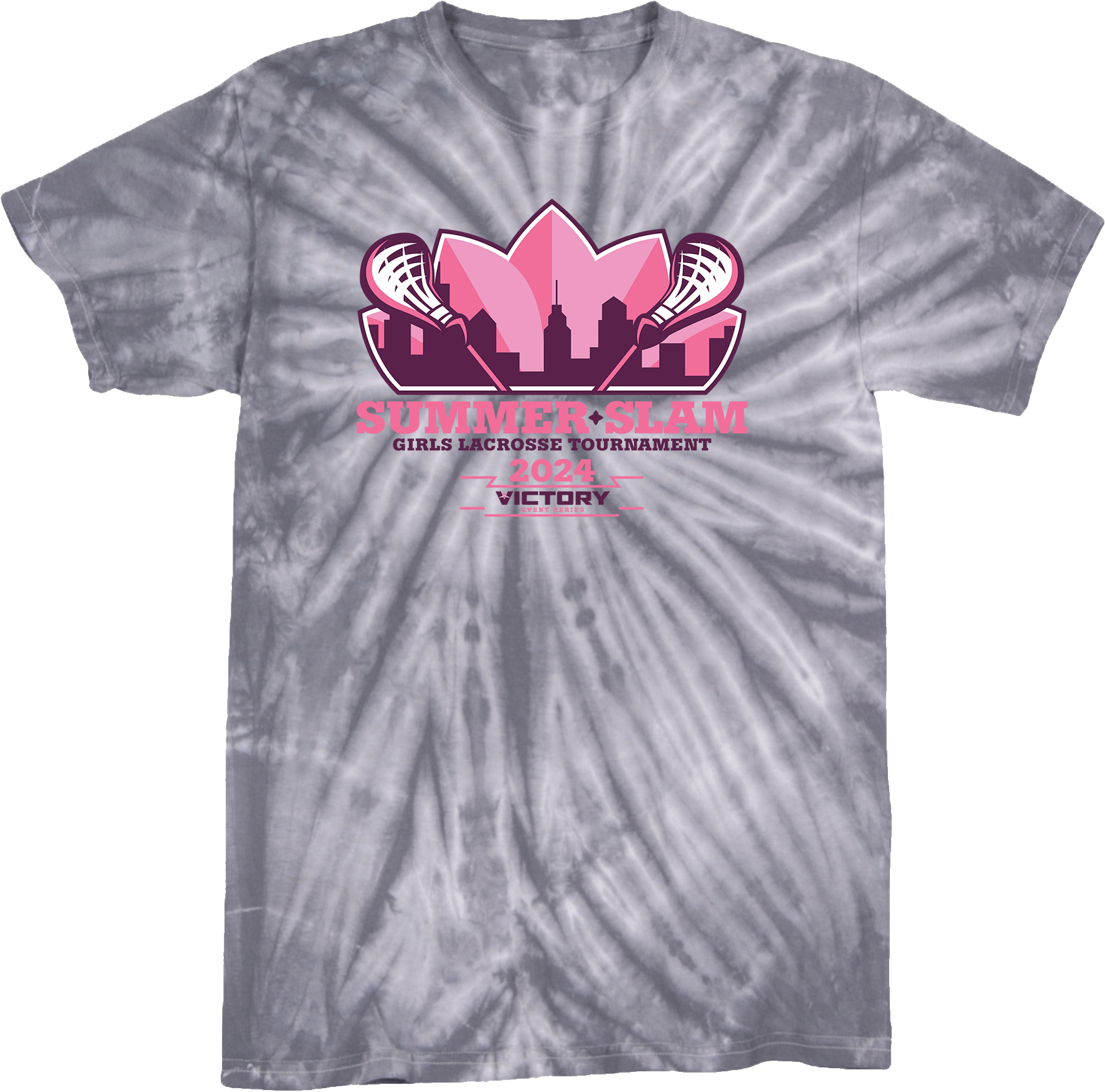 Tie-Dye Short Sleeves - 2024 Girls Summer Slam