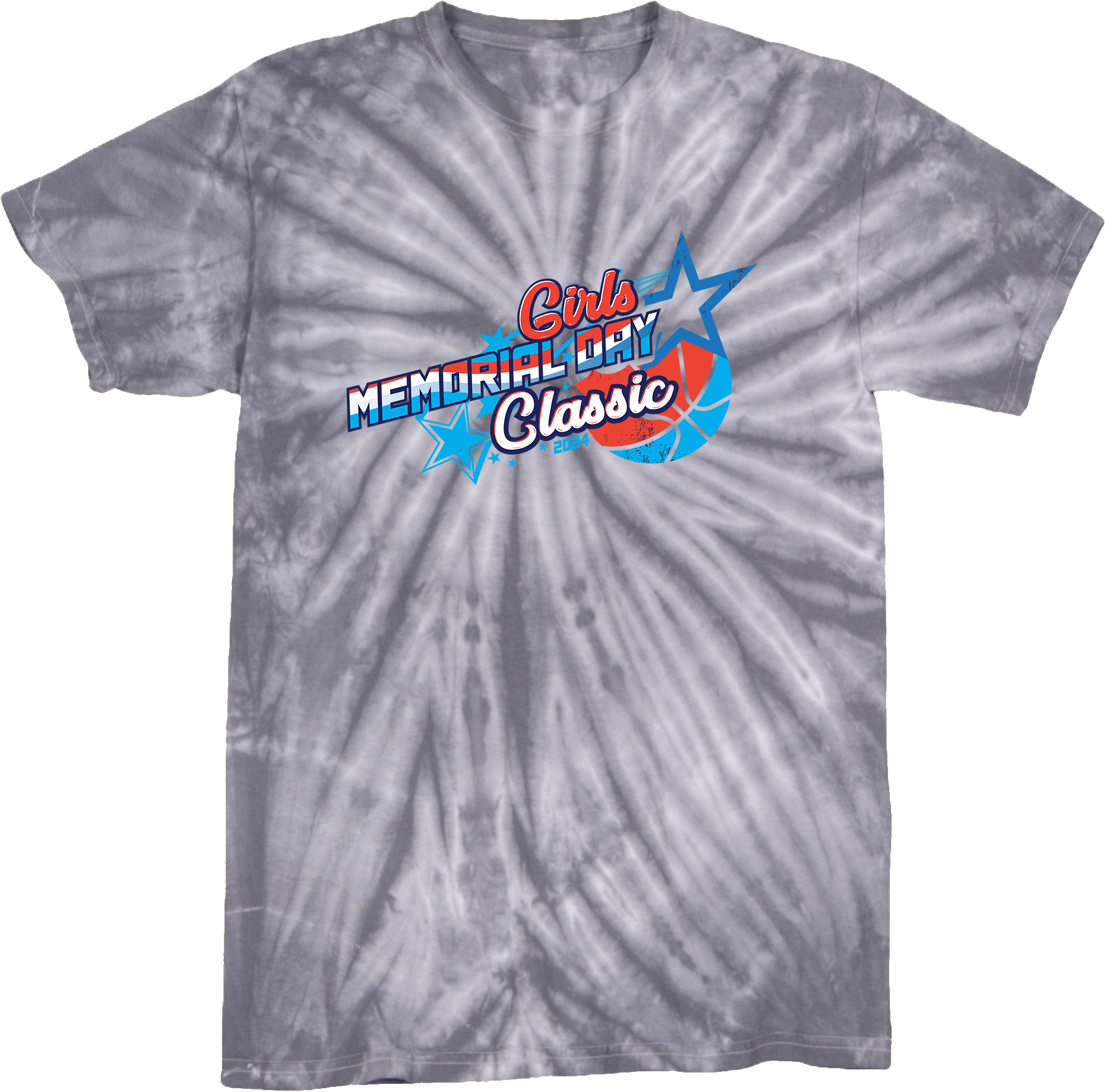 Tie-Dye Short Sleeves - 2024 Girls Memorial Day Classic