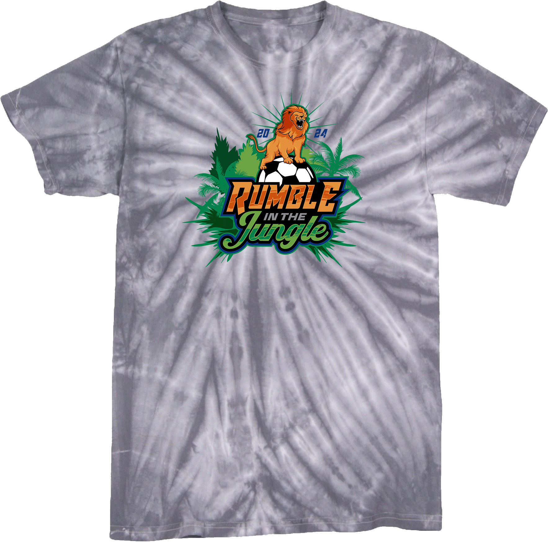 Tie-Dye Short Sleeves - 2024 Rumble In The Jungle