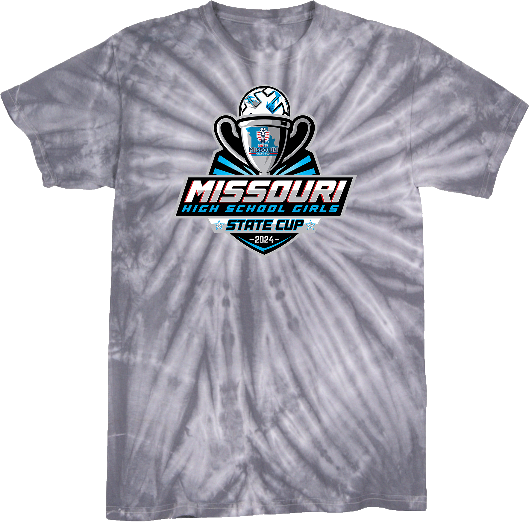 Tie-Dye Short Sleeves - 2024 USYS High School Girls State Cup