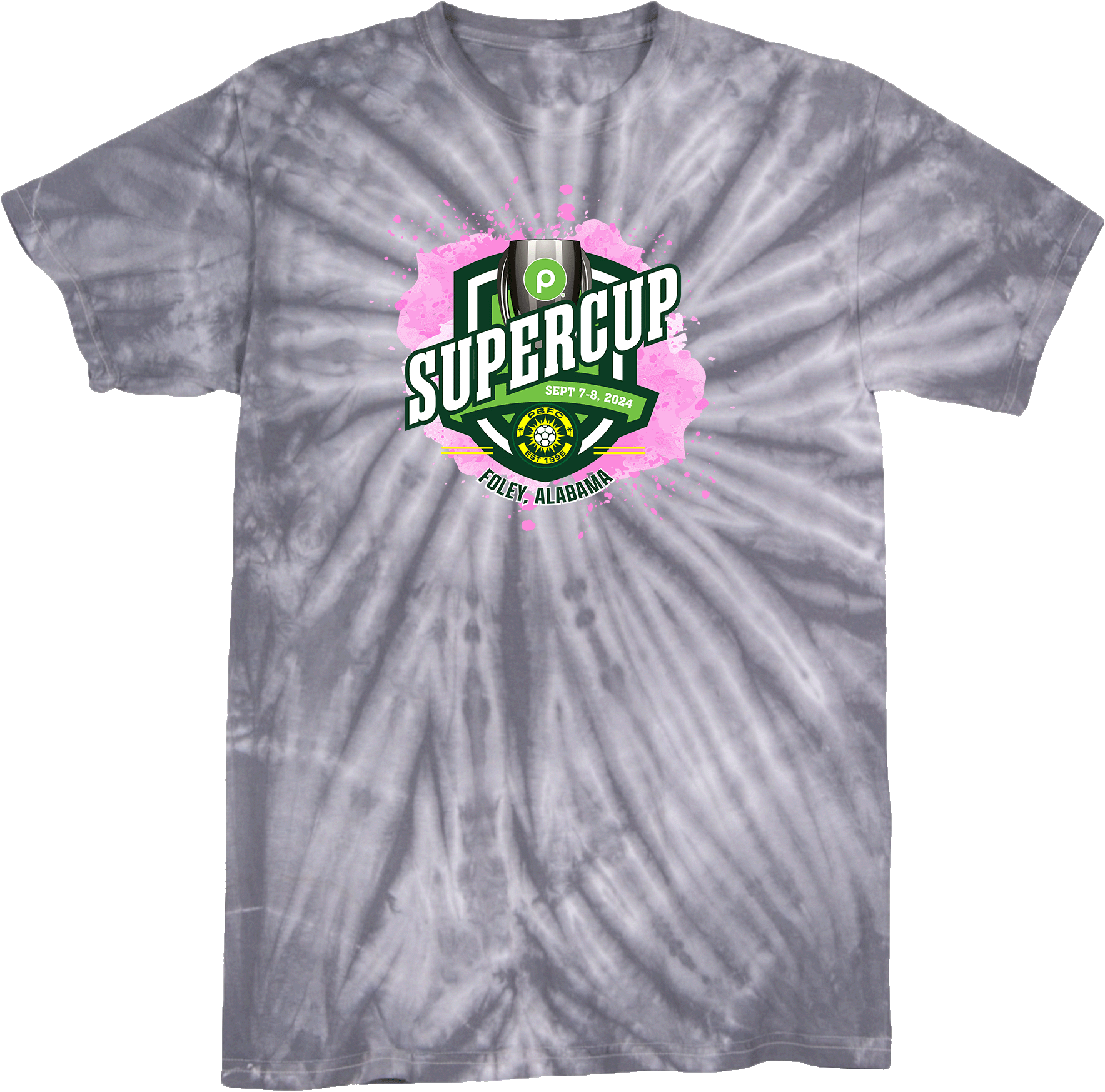 Tie-Dye Short Sleeves - 2024 Publix SuperCup (Girls)