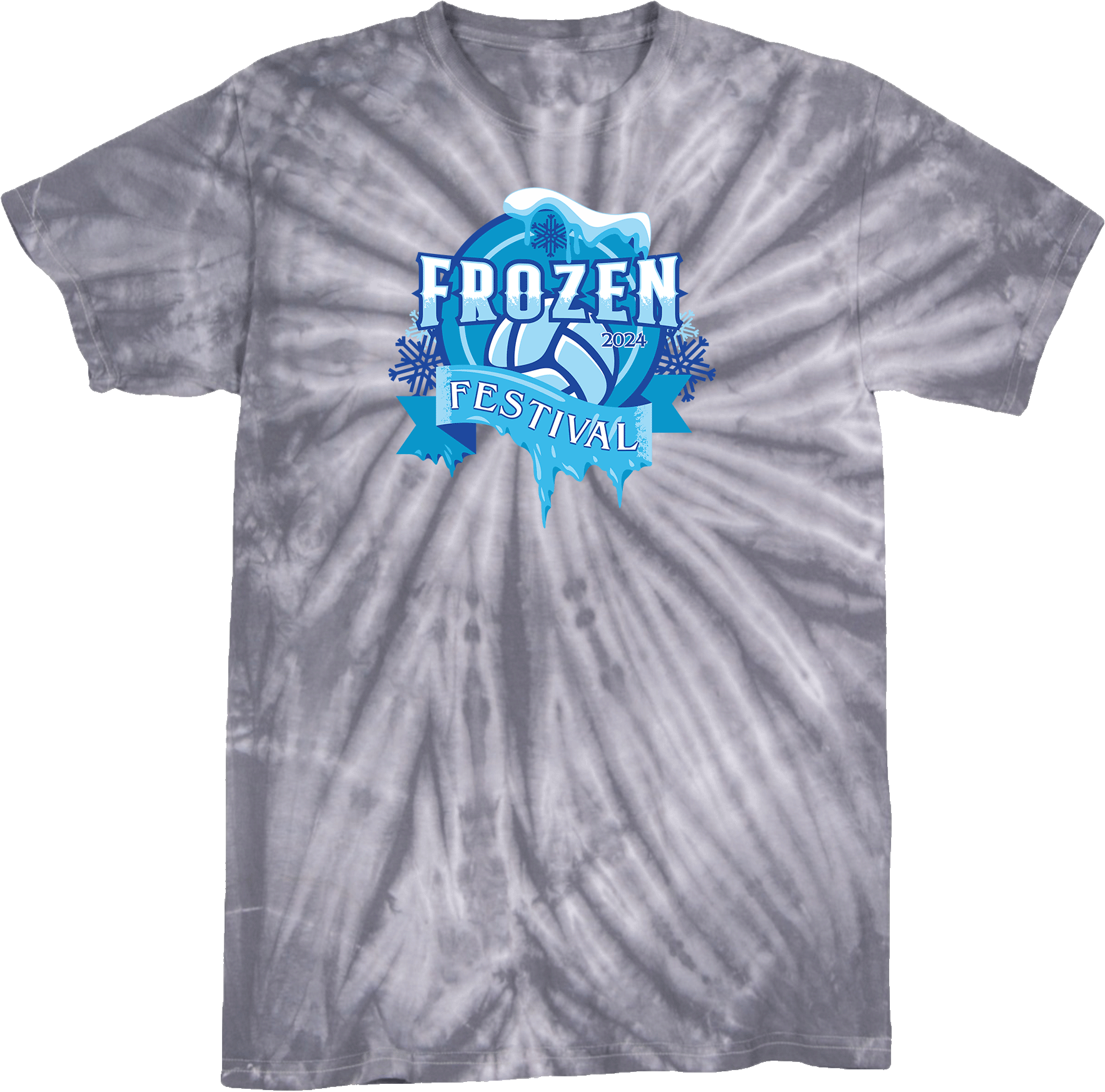 Tie-Dye Short Sleeves - 2024 Frozen Festival