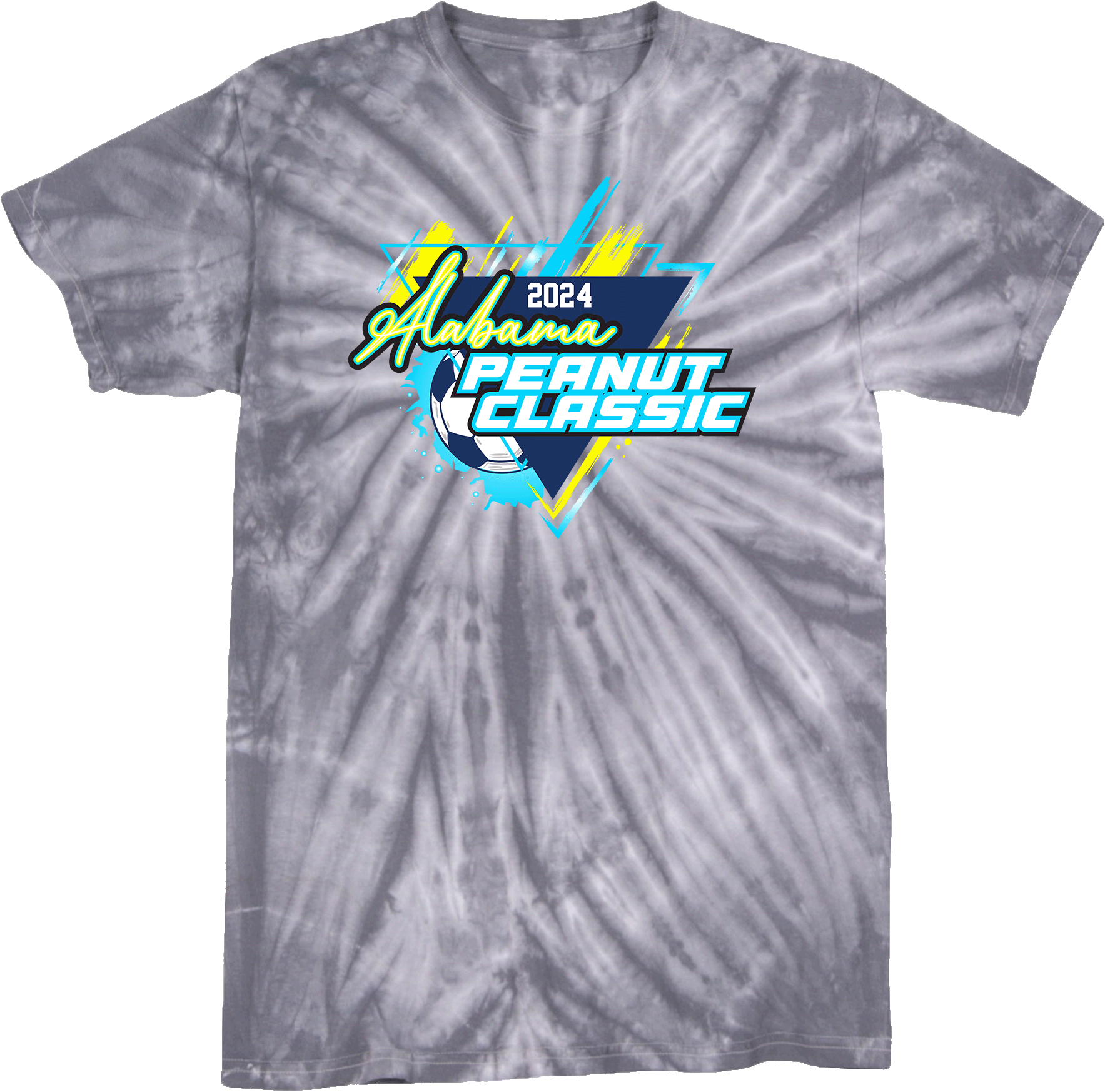 Tie-Dye Short Sleeves - 2024 Alabama Peanut Classic Fall