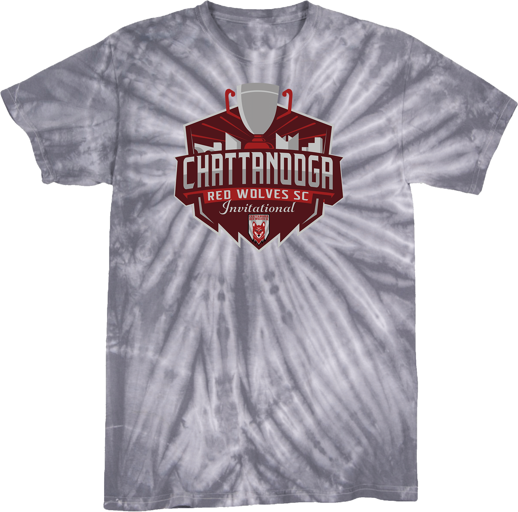 Tie-Dye Short Sleeves - 2024 Red Wolves Invitational