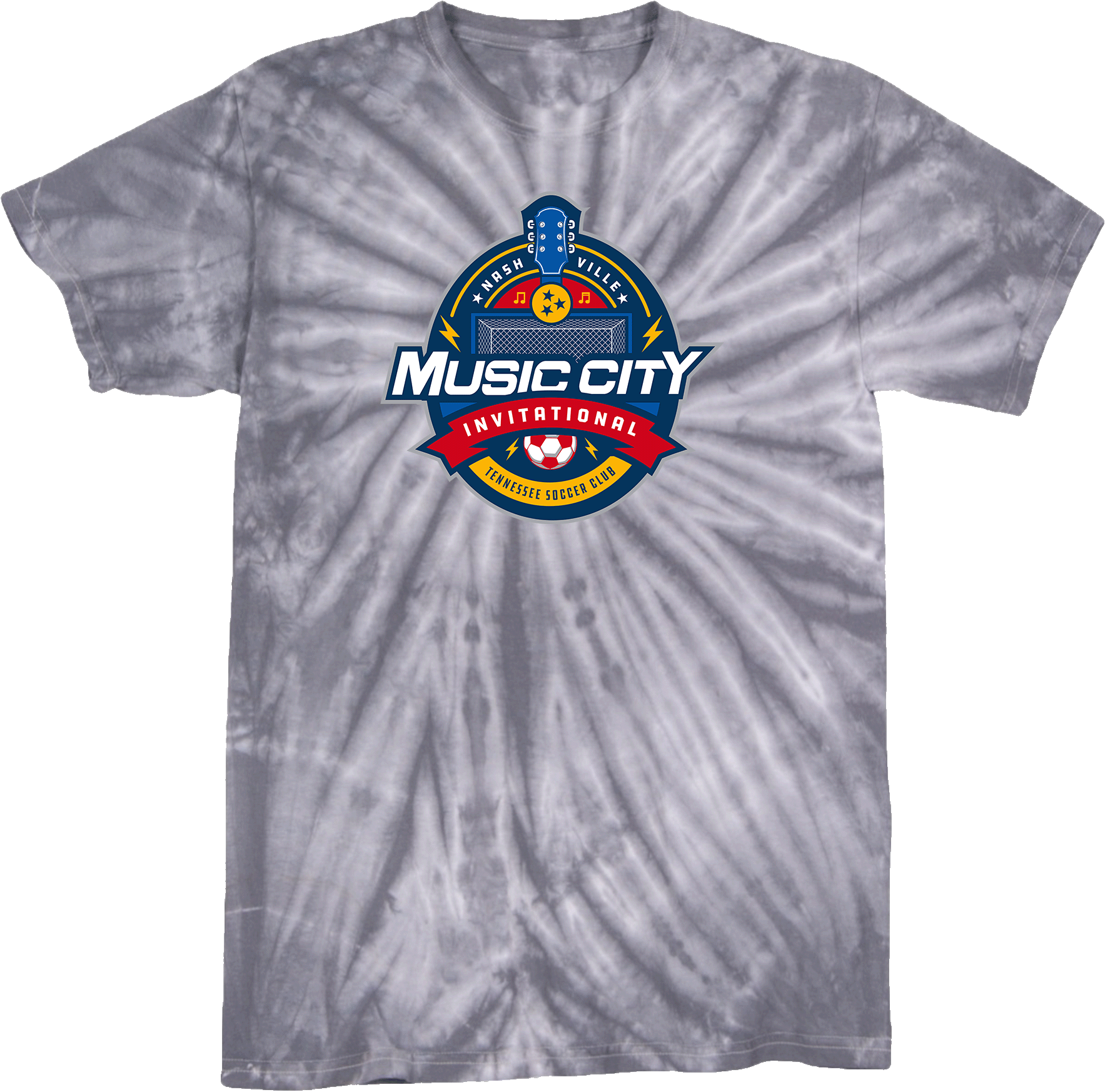 Tie-Dye Short Sleeves - 2024 Music City Invitational