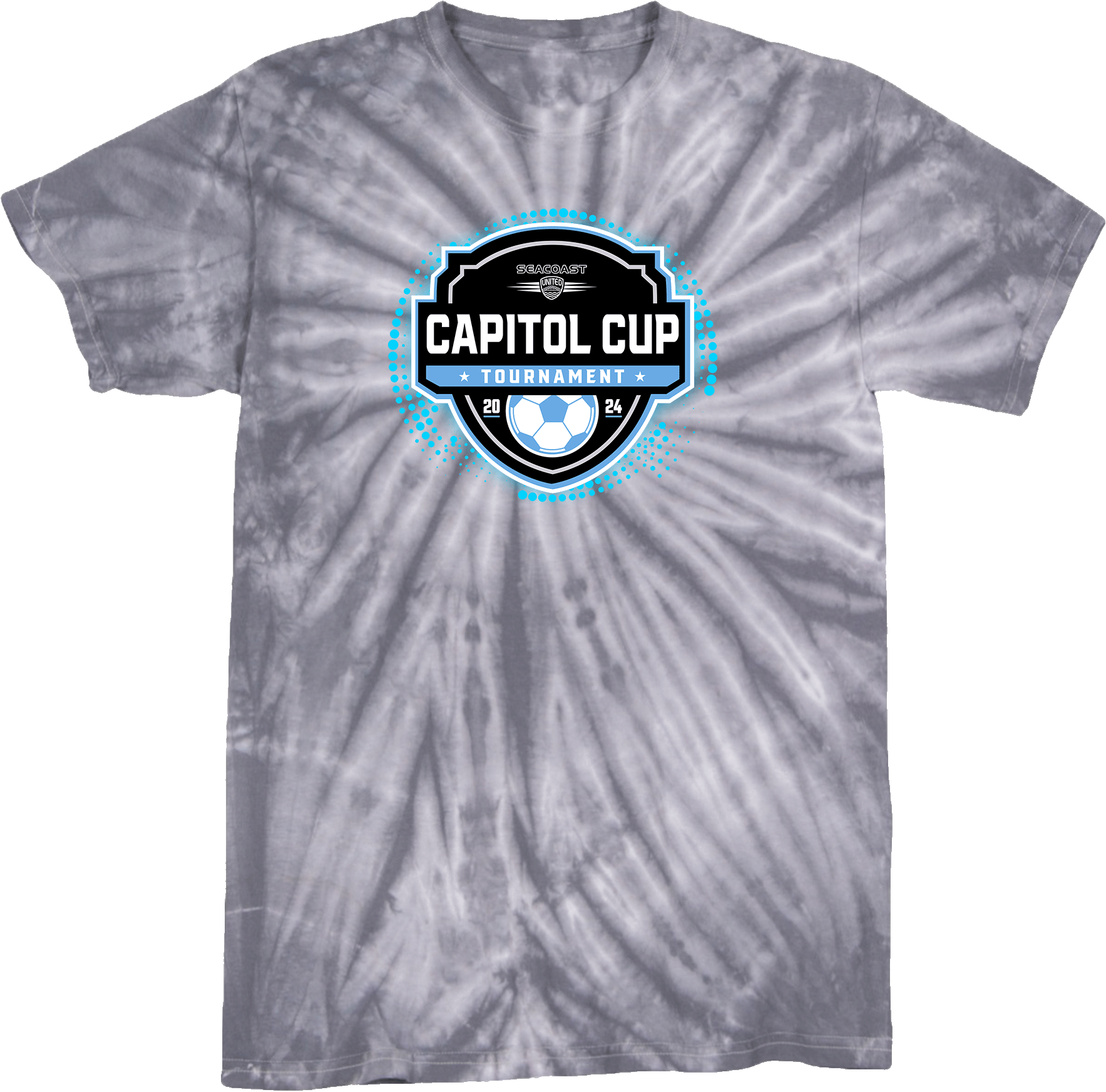 Tie-Dye Short Sleeves - 2024 Seacoast Capitol Cup Tournament