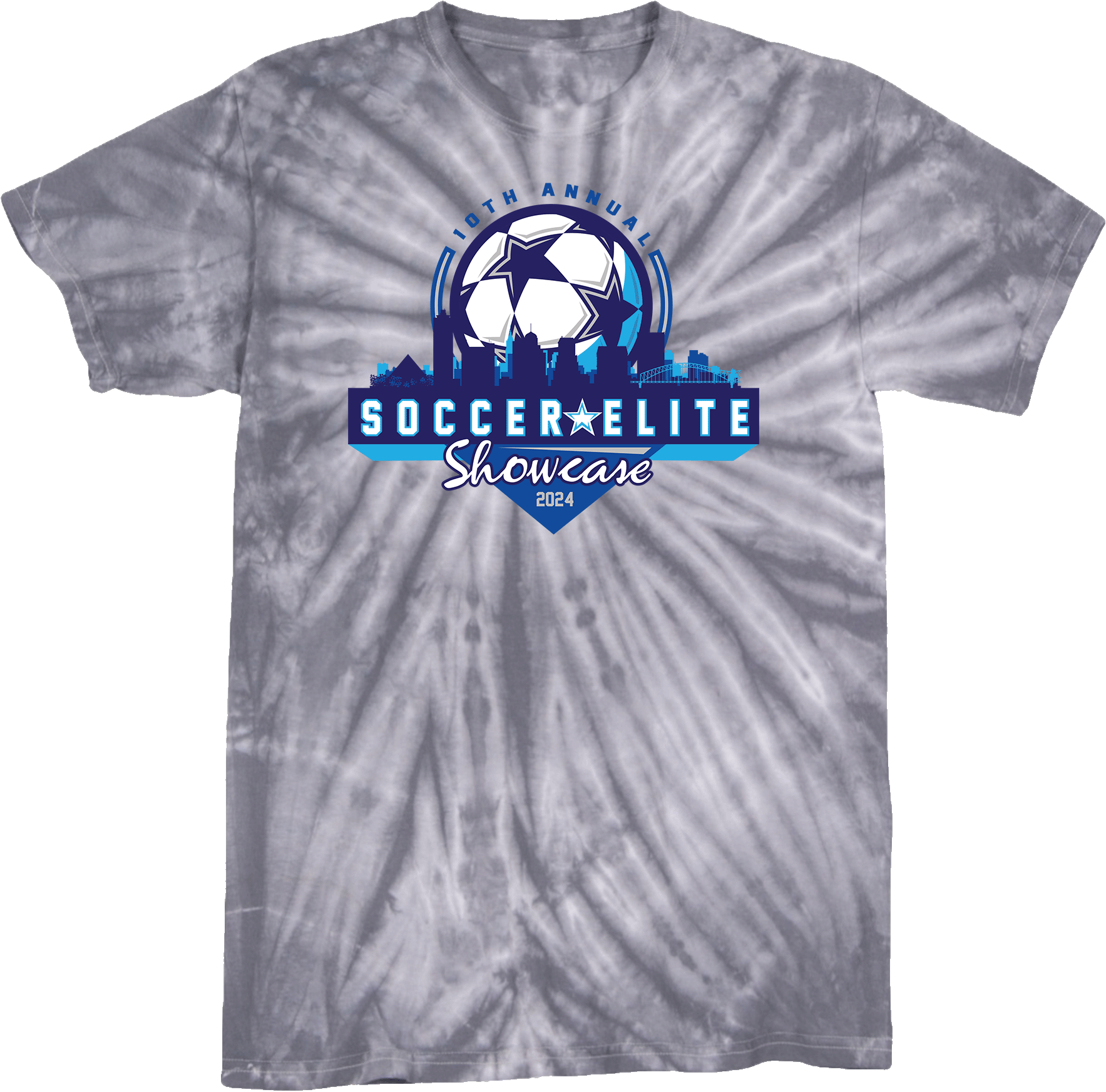 Tie-Dye Short Sleeves - 2024 10th Annual Soccer Elite Showcase