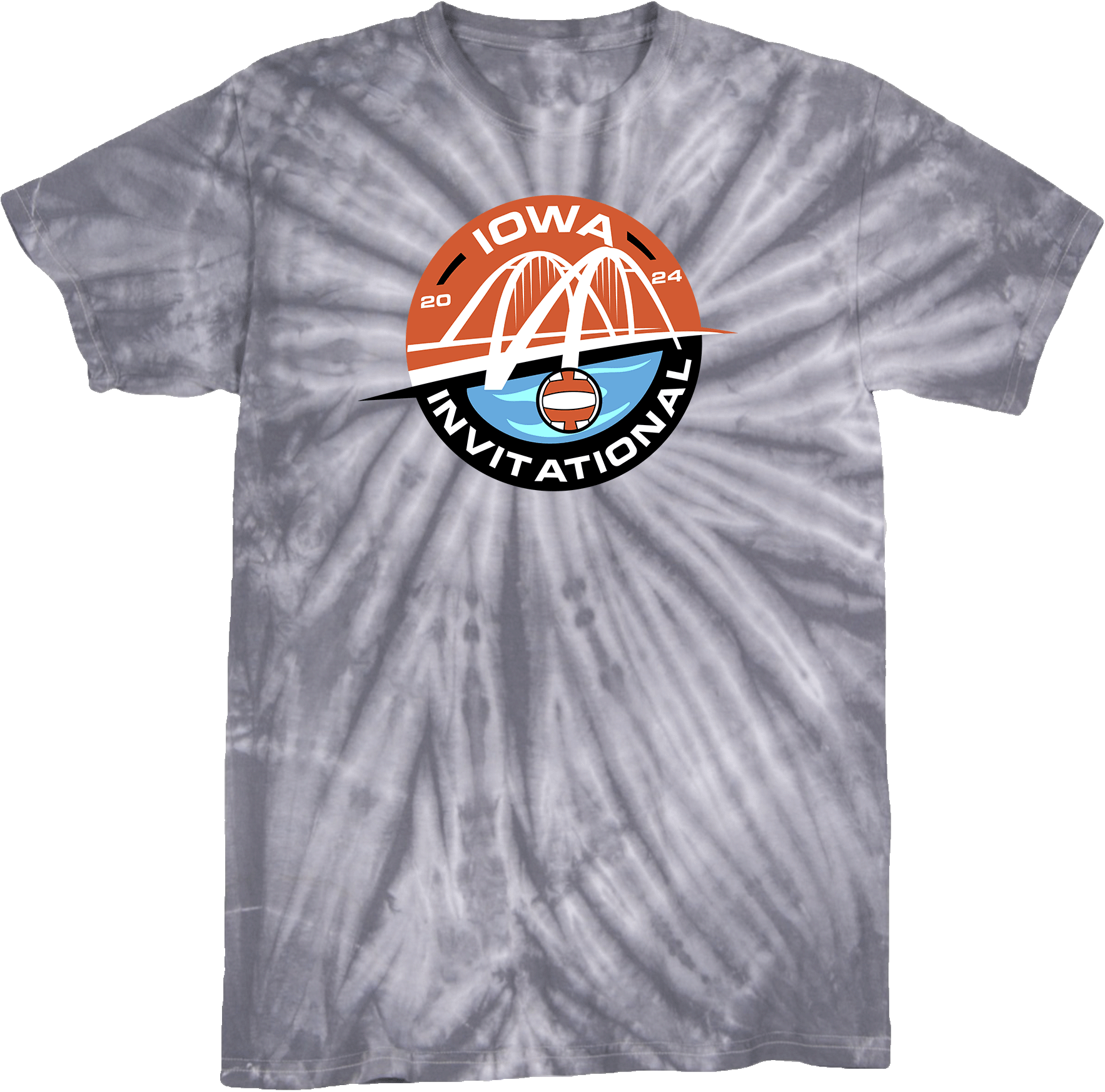 Tie-Dye Short Sleeves - 2024 Iowa Invitational