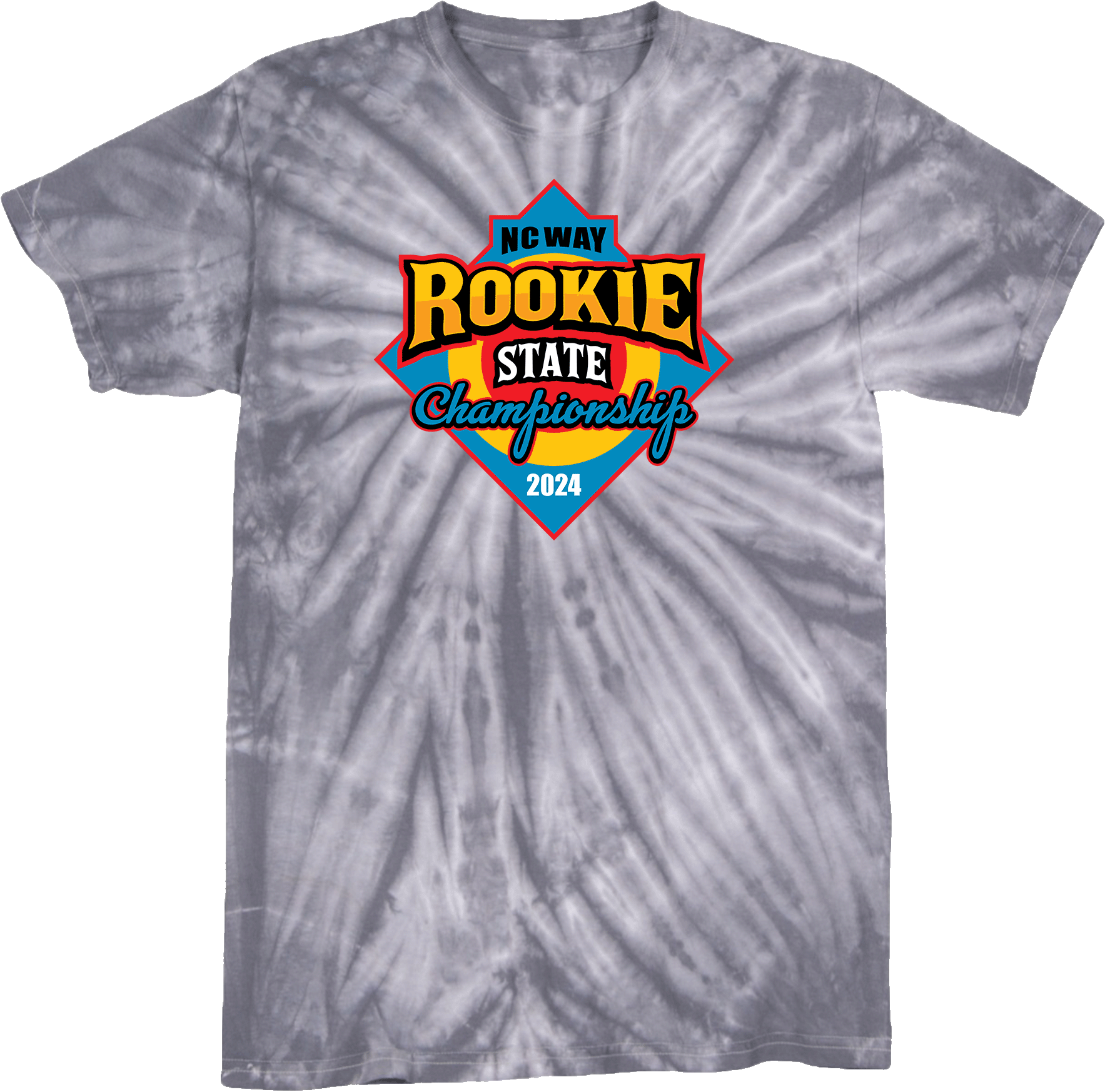 Tie-Dye Short Sleeves - 2024 NCWAY Rookie State Championship