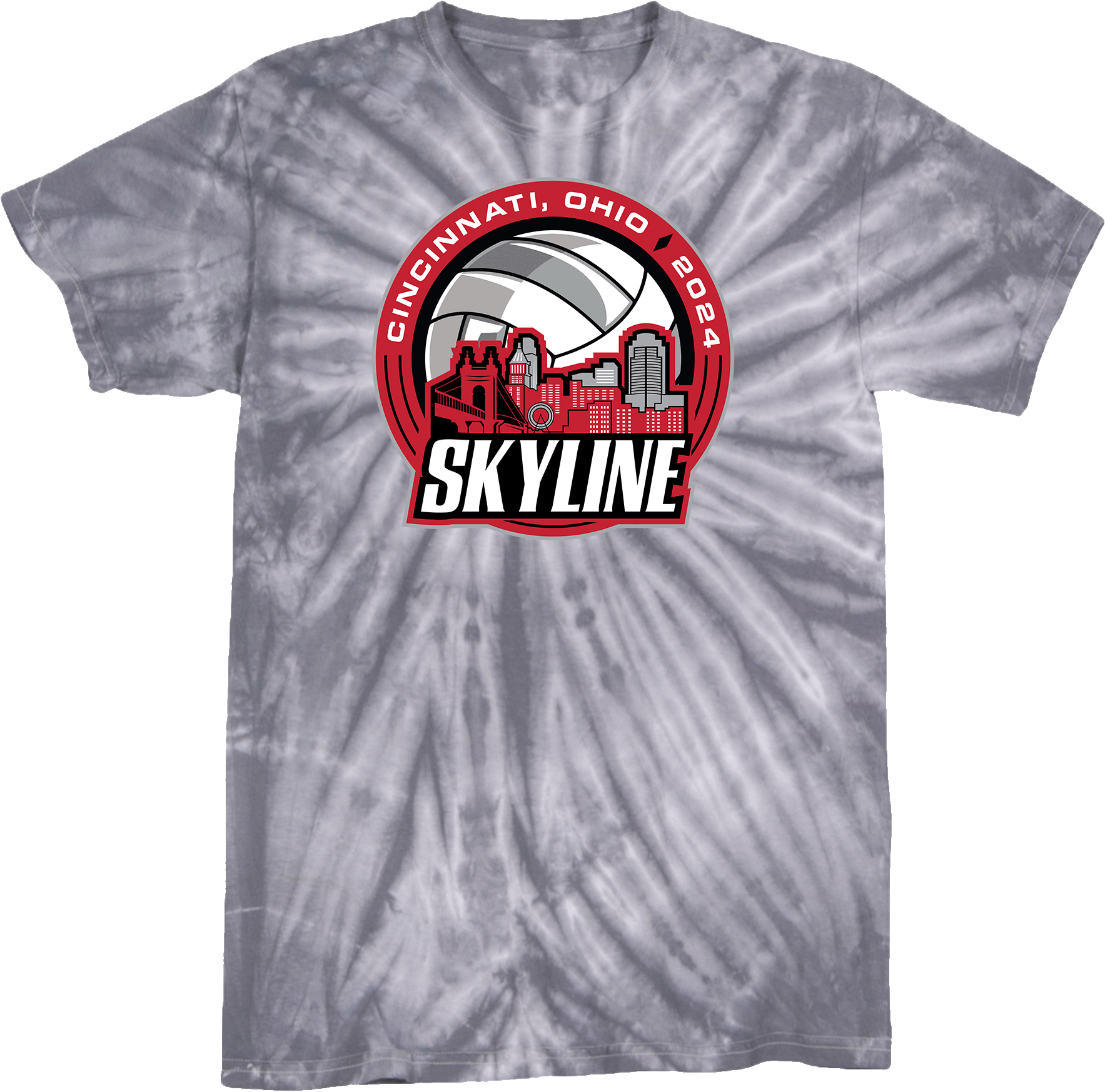 Tie-Dye Short Sleeves - 2024 Skyline