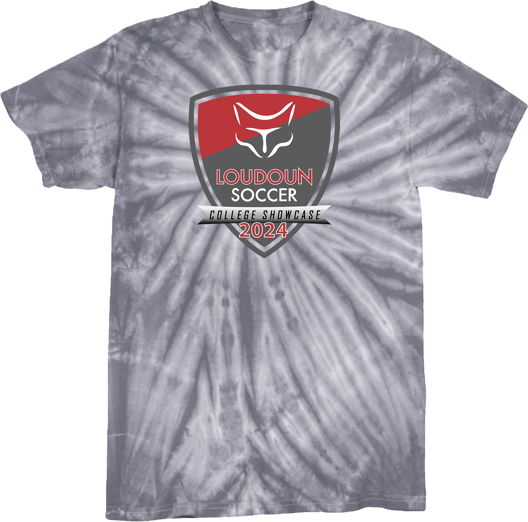 Tie-Dye Short Sleeves - 2024 Loudoun Soccer College Showcase