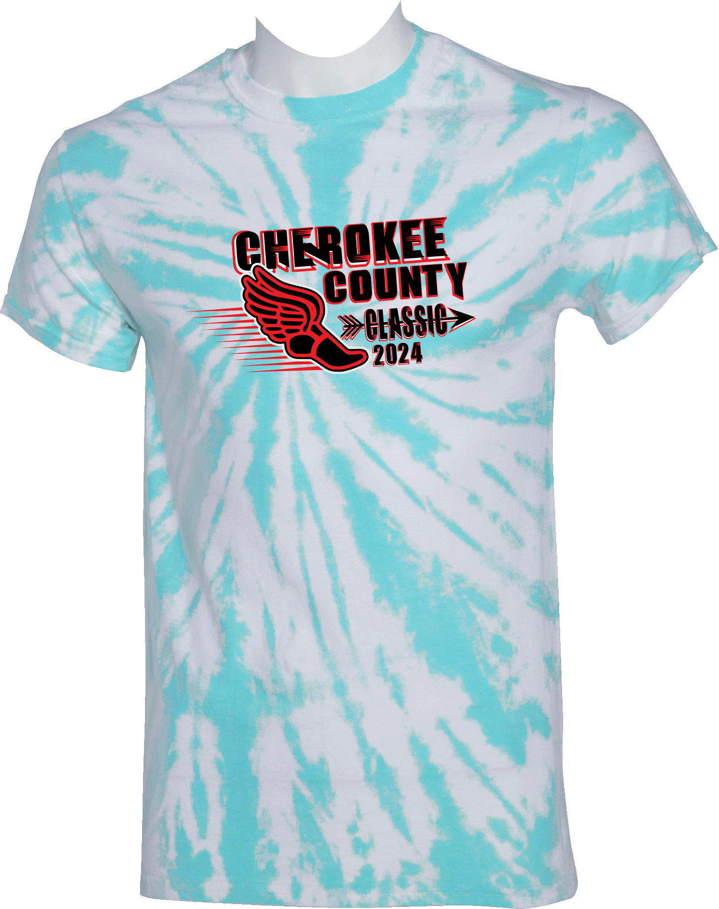 Tie-Dye Short Sleeves - 2024 Cherokee County Classic