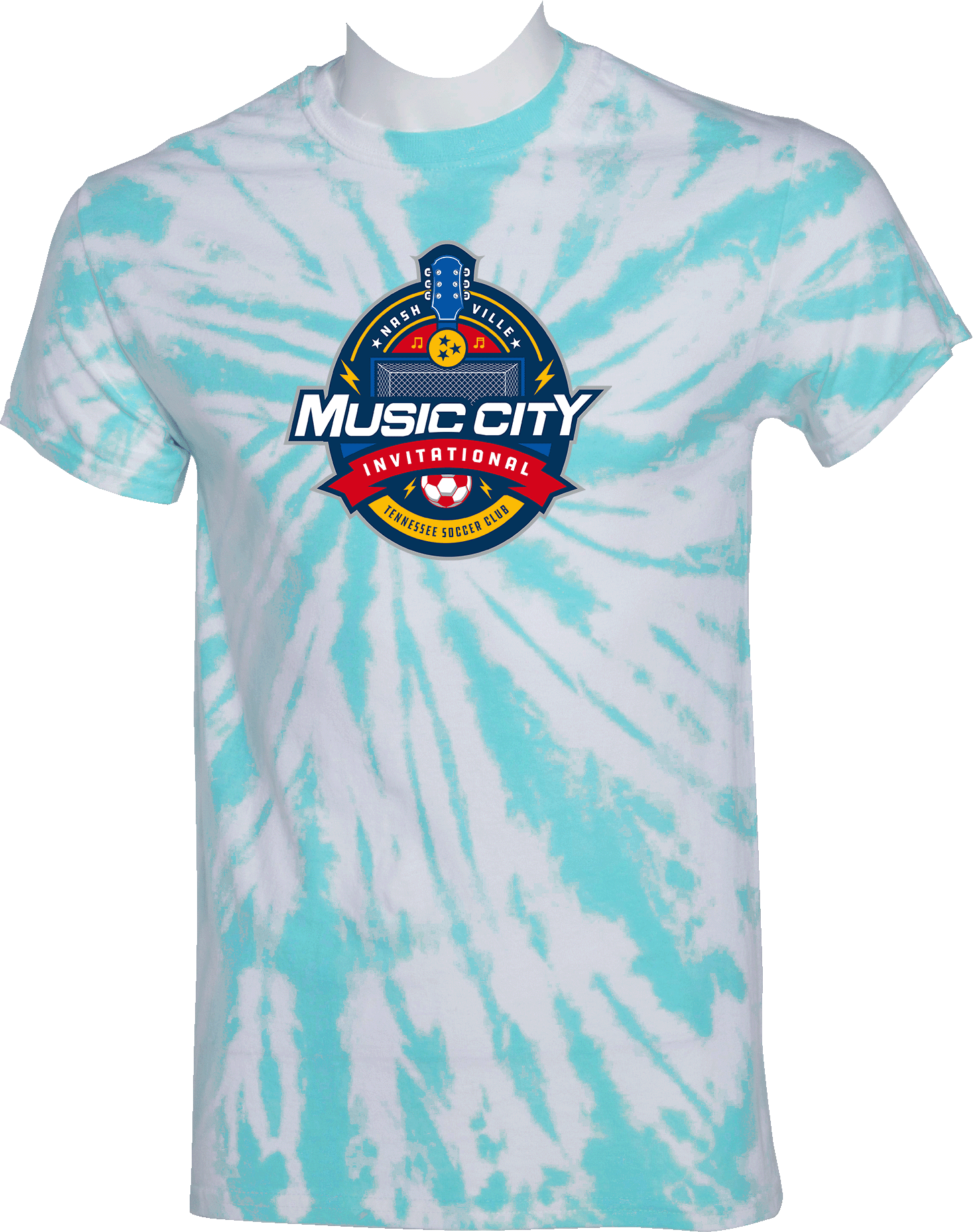 Tie-Dye Short Sleeves - 2024 Music City Invitational