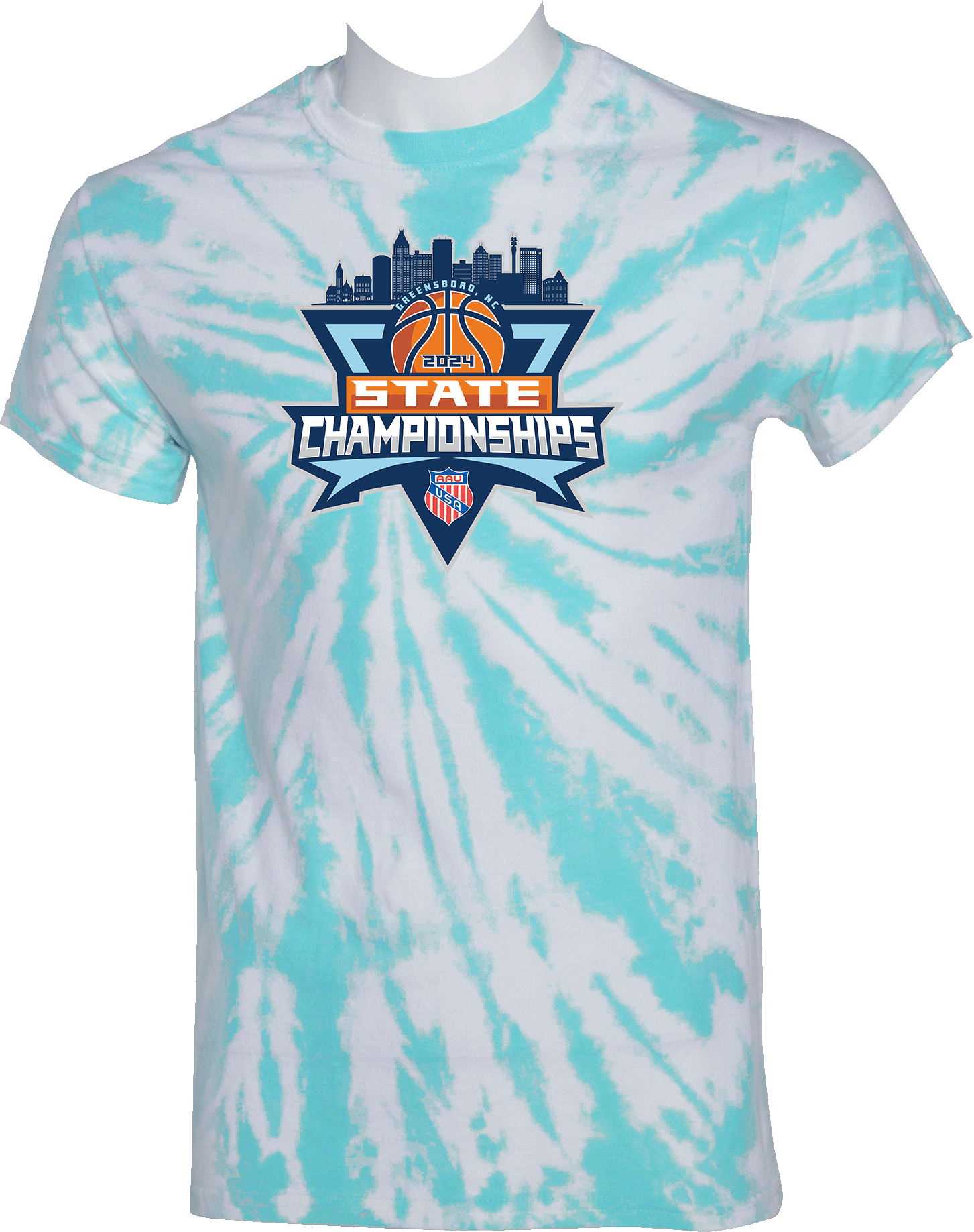 Tie-Dye Short Sleeves - 2024 AAU State Championships