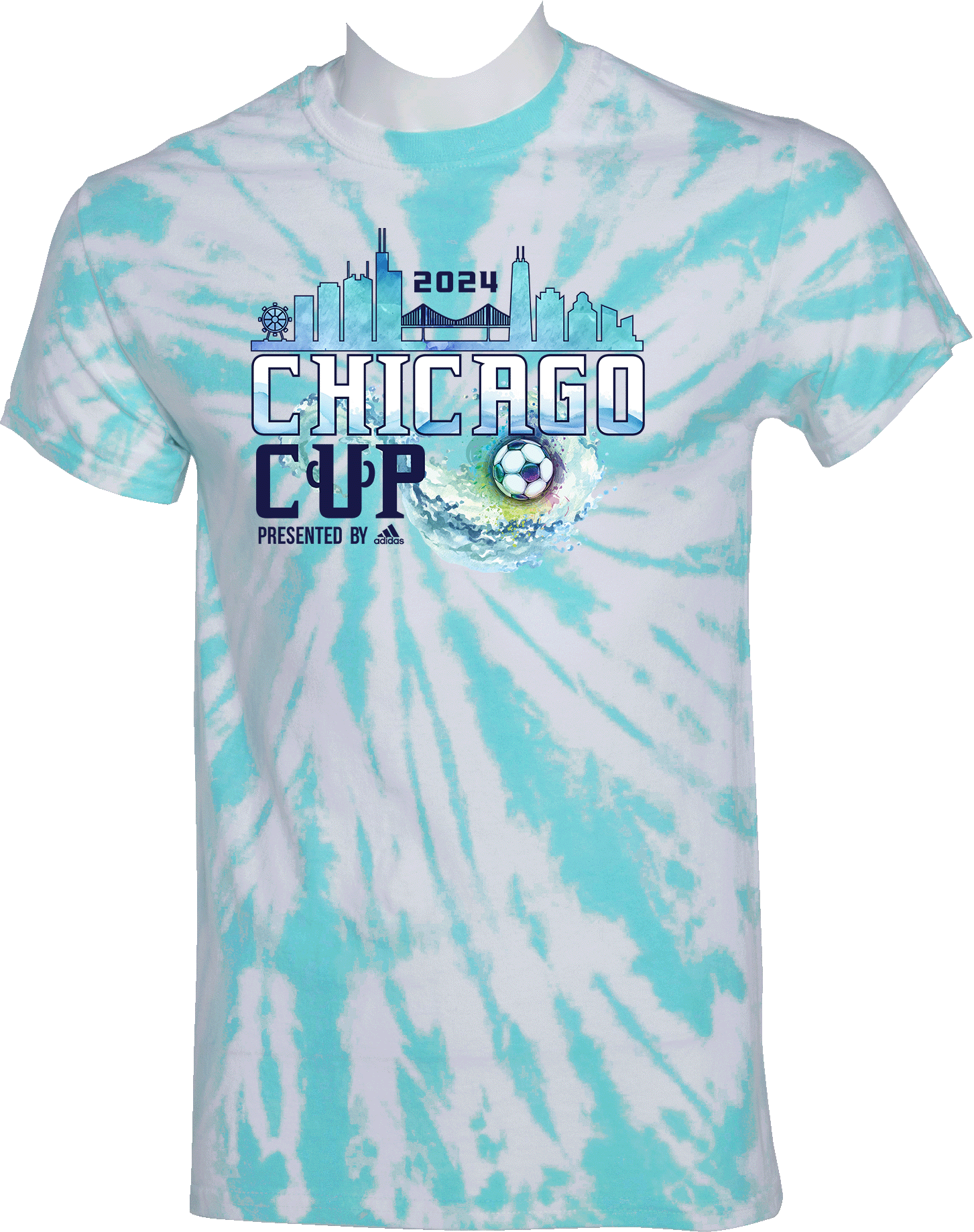 Tie-Dye Short Sleeves - 2024 Chicago Cup