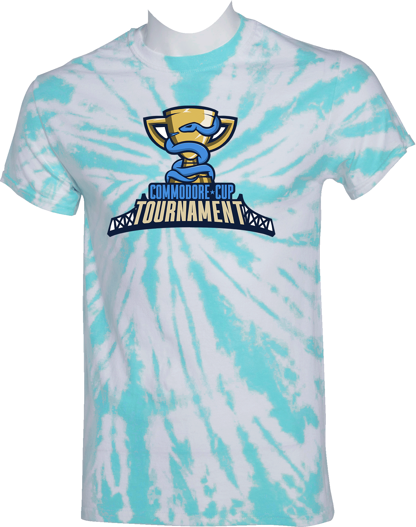 Tie-Dye Short Sleeves - 2024 Commodore Cup