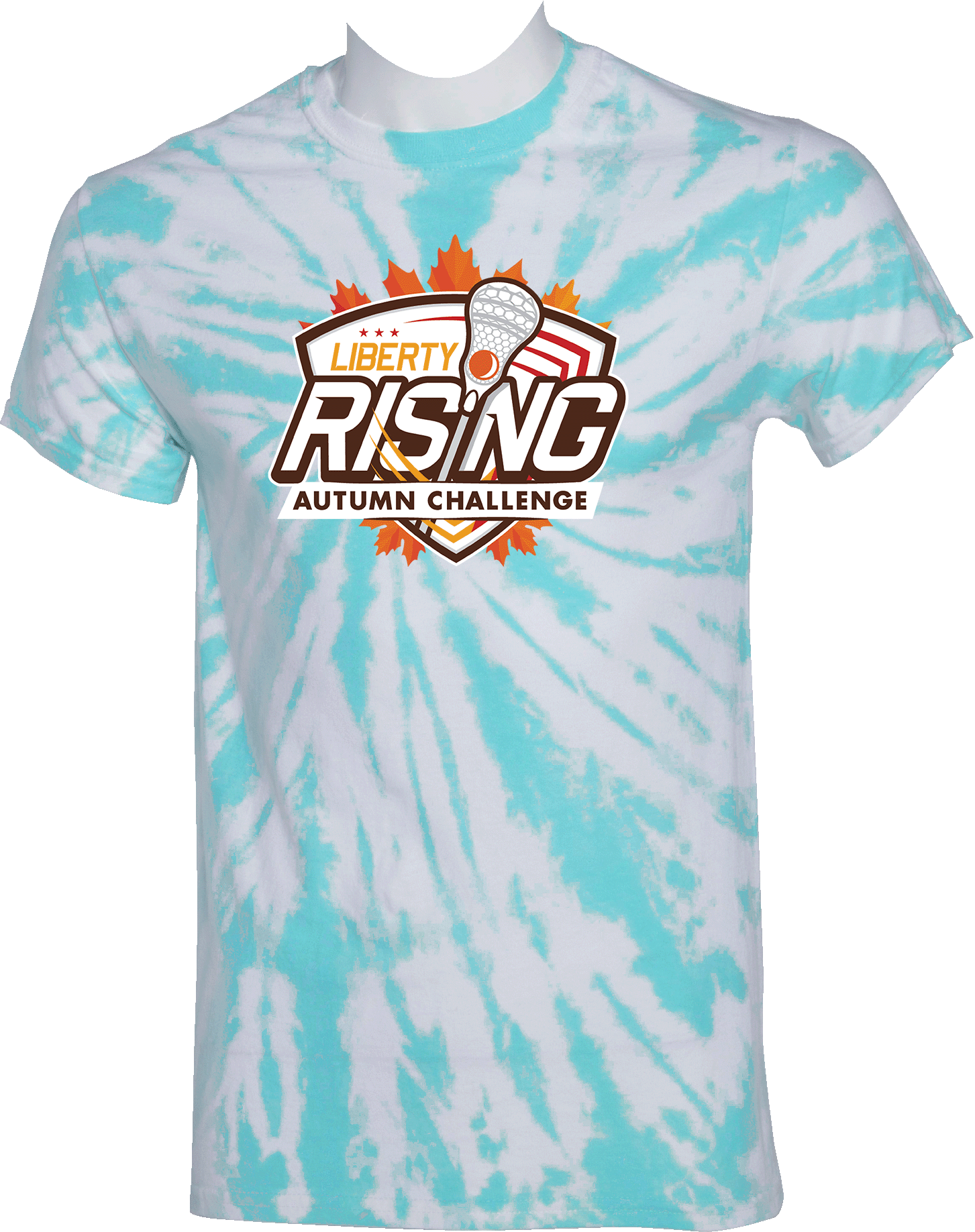 Tie-Dye Short Sleeves - 2024 Liberty Rising Autumn Challenge