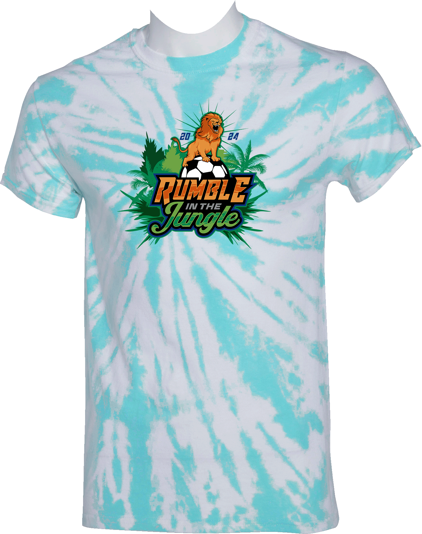 Tie-Dye Short Sleeves - 2024 Rumble In The Jungle