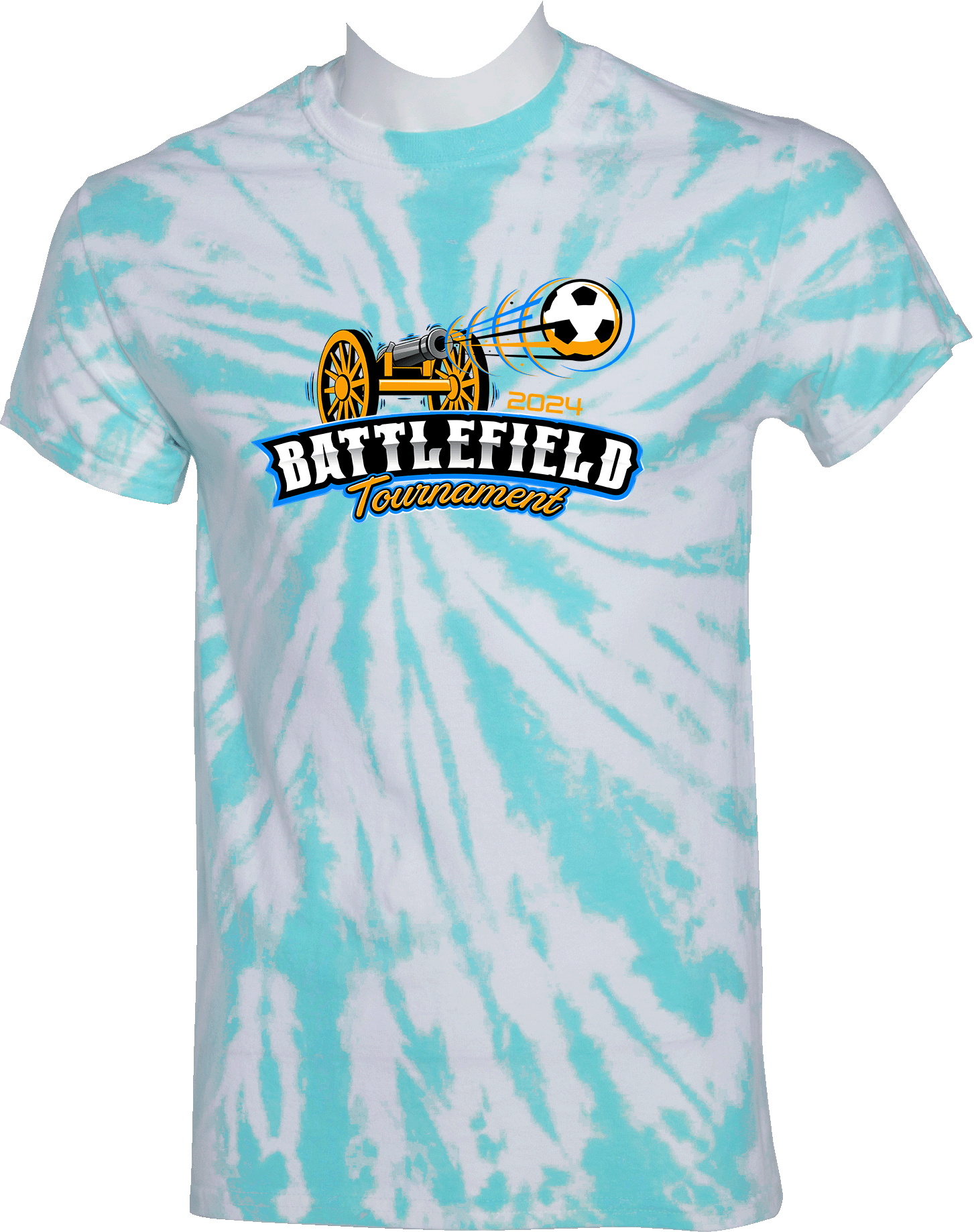 Tie-Dye Short Sleeves - 2024 Battlefield Tournament