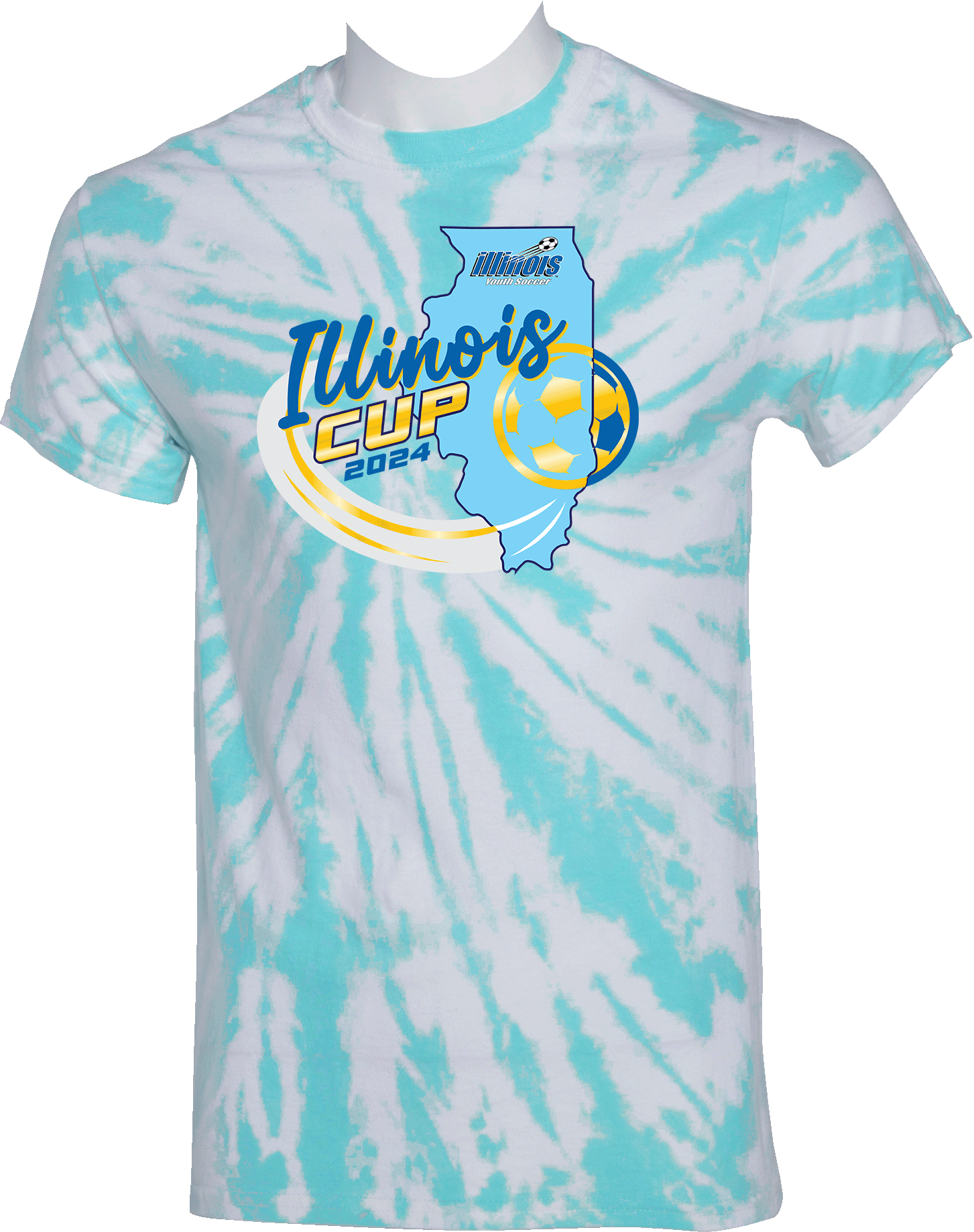 Tie-Dye Short Sleeves - 2024 Illinois Cup Fall