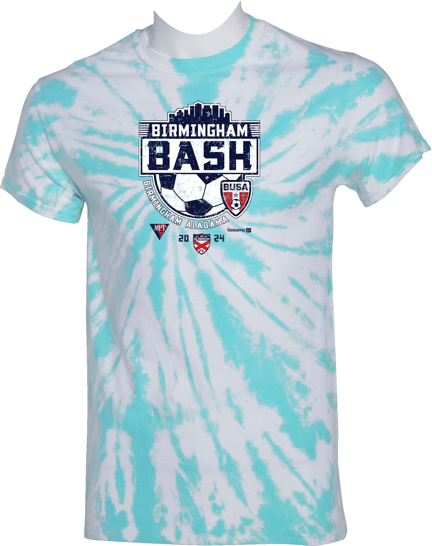 Tie-Dye Short Sleeves - 2024 Birmingham Bash