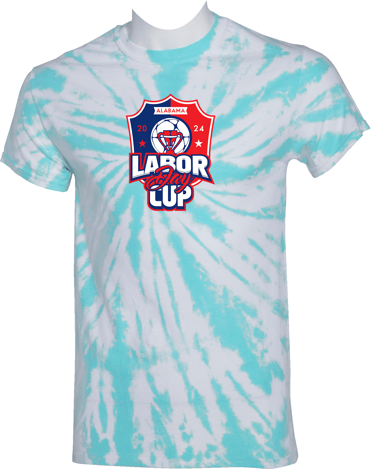 Tie-Dye Short Sleeves - 2024 Alabama Labor Day Cup