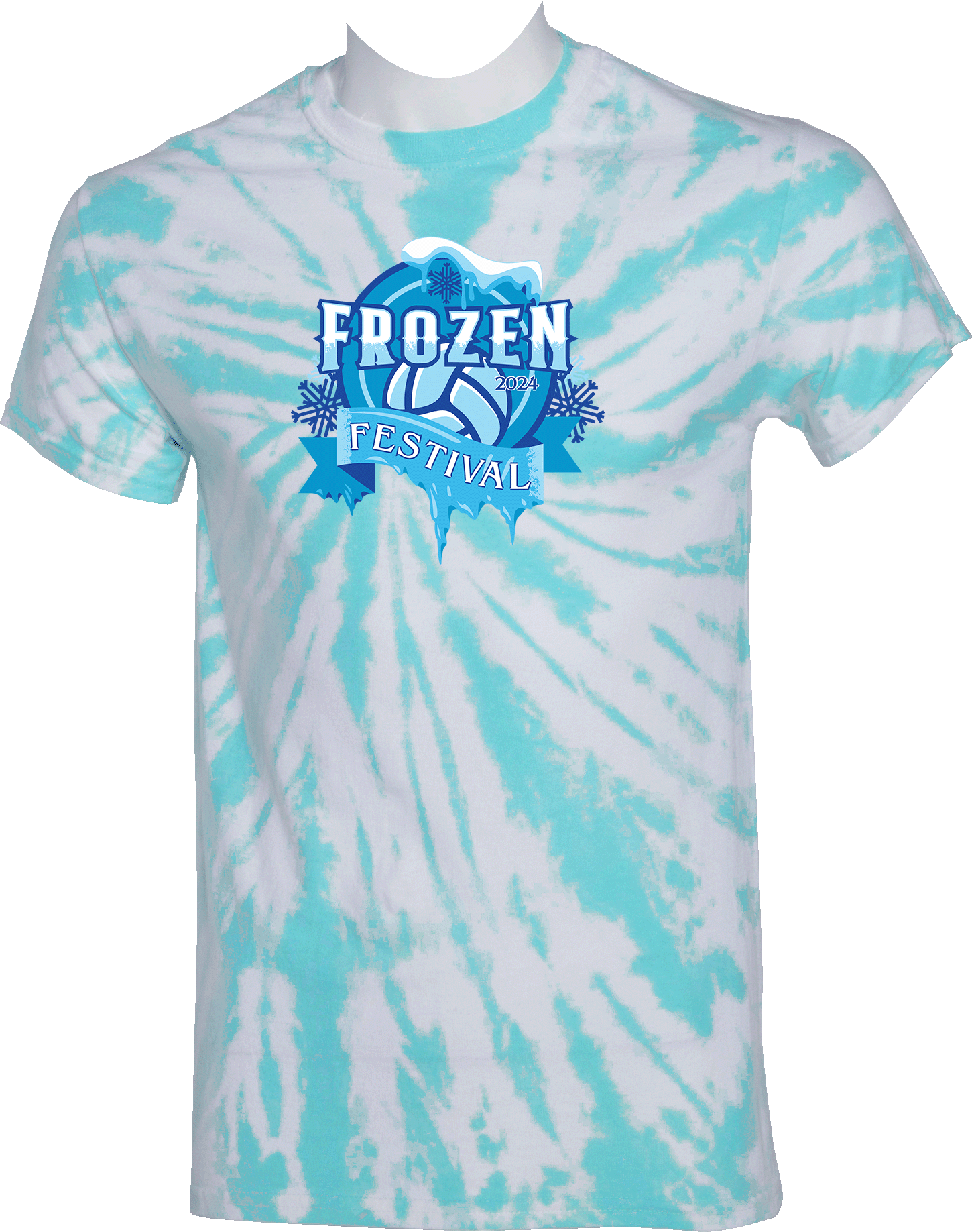 Tie-Dye Short Sleeves - 2024 Frozen Festival