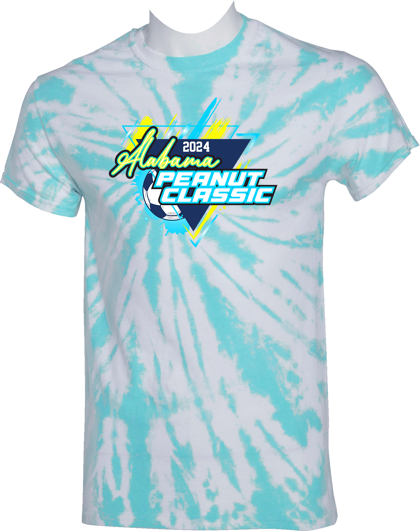 Tie-Dye Short Sleeves - 2024 Alabama Peanut Classic Fall