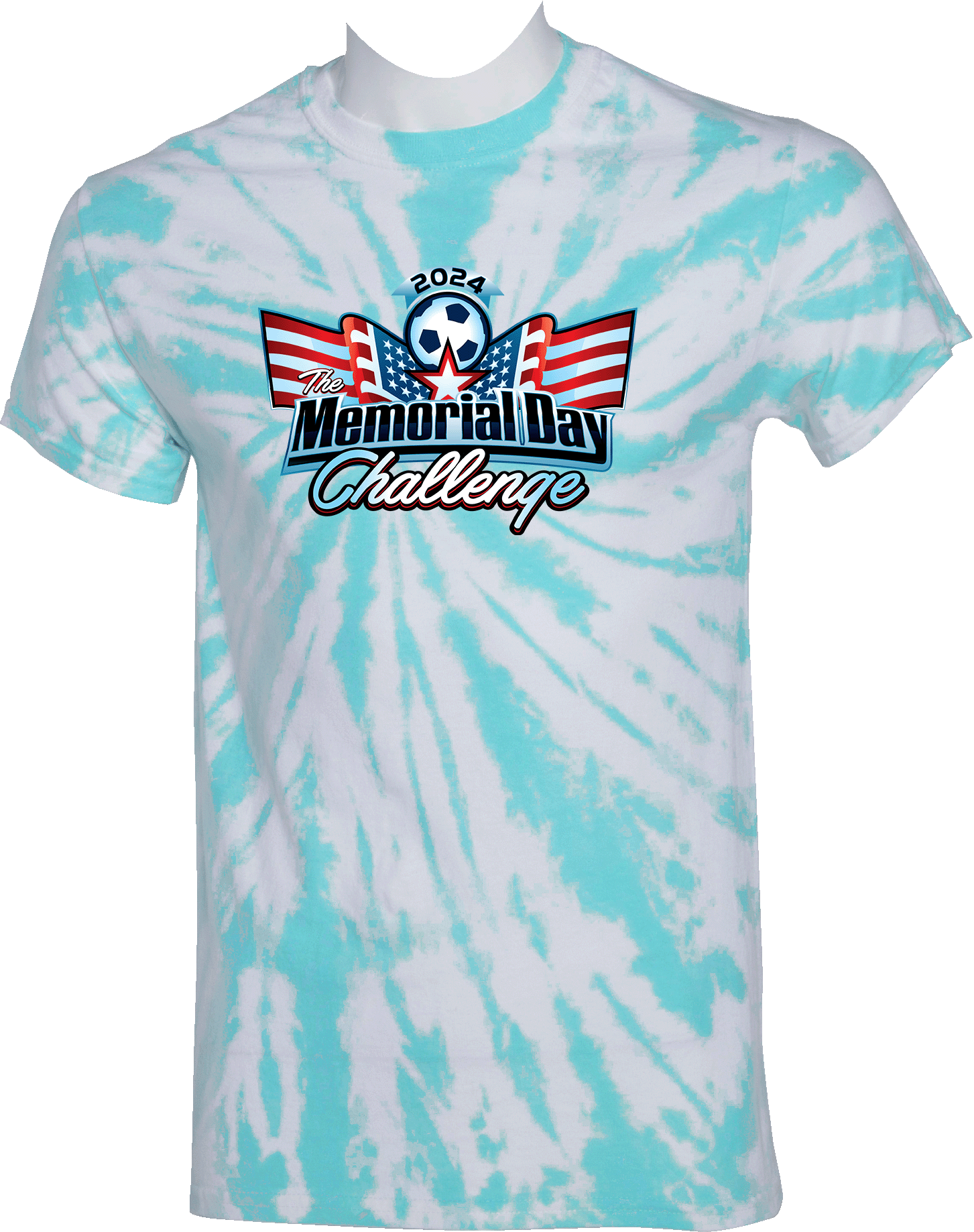 Tie-Dye Short Sleeves - 2024 The Memorial Day Challenge