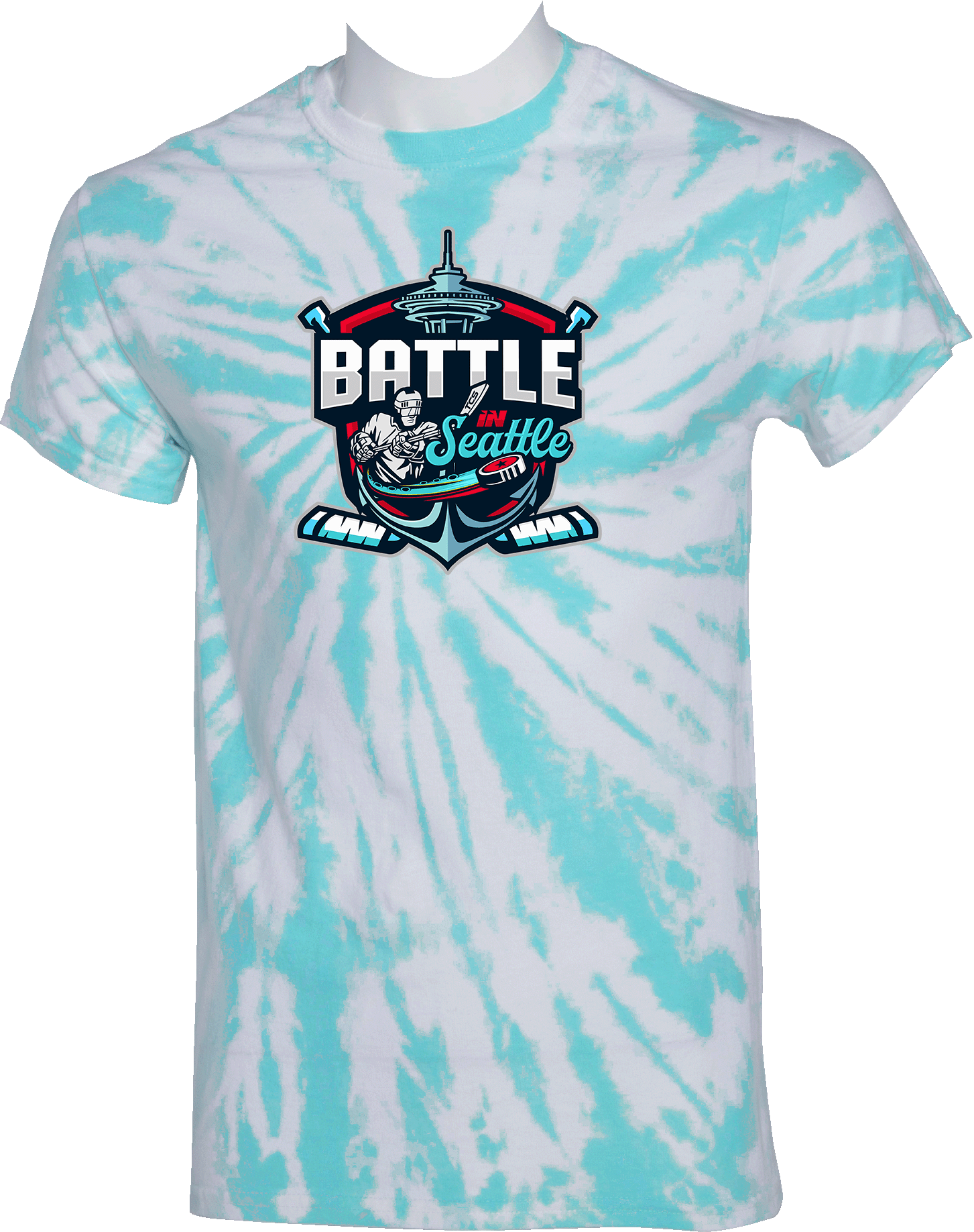 Tie-Dye Short Sleeves - 2024 Battle In Seattle