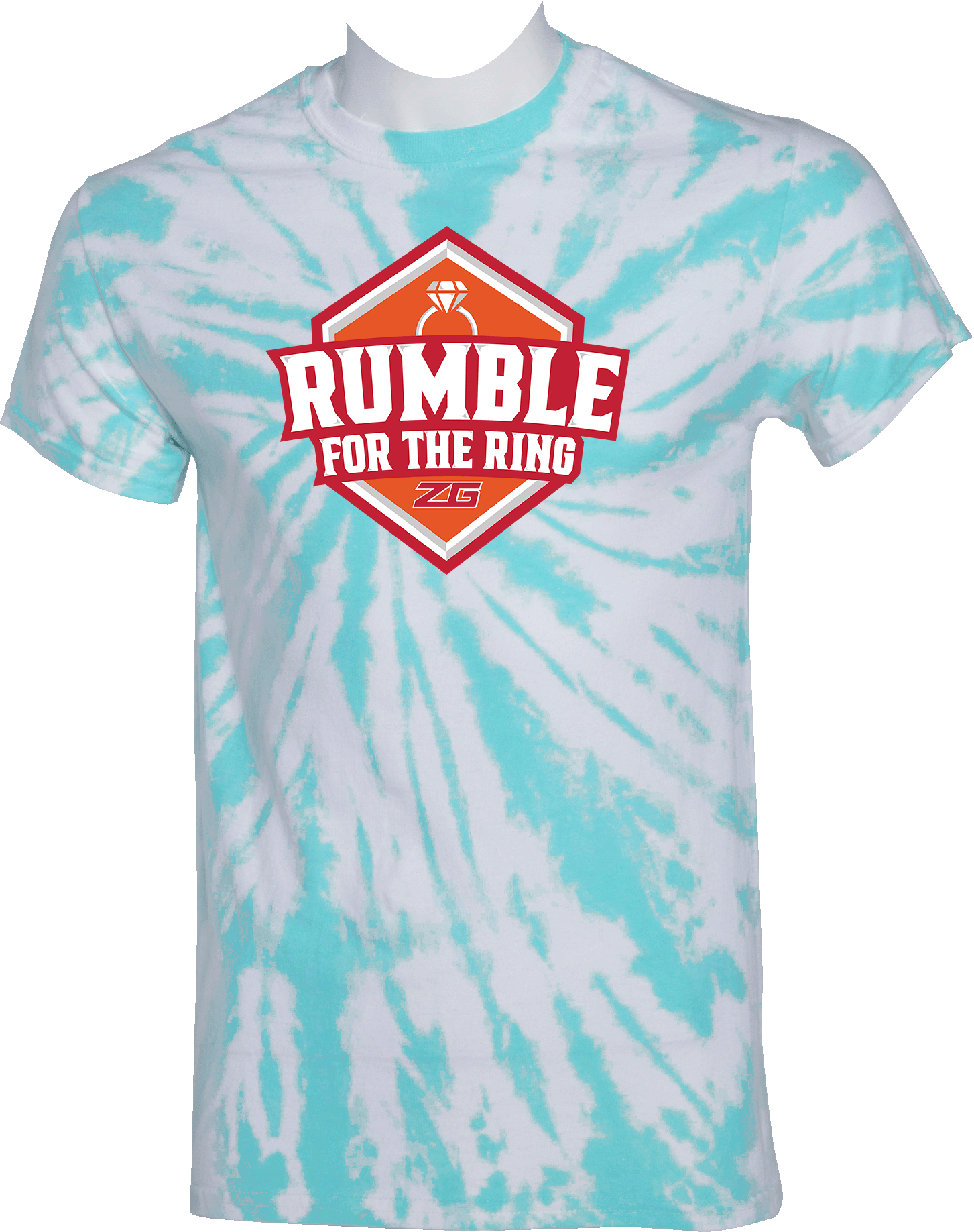 Tie-Dye Short Sleeves - 2024 Zero Gravity Rumble for the Ring (CT)