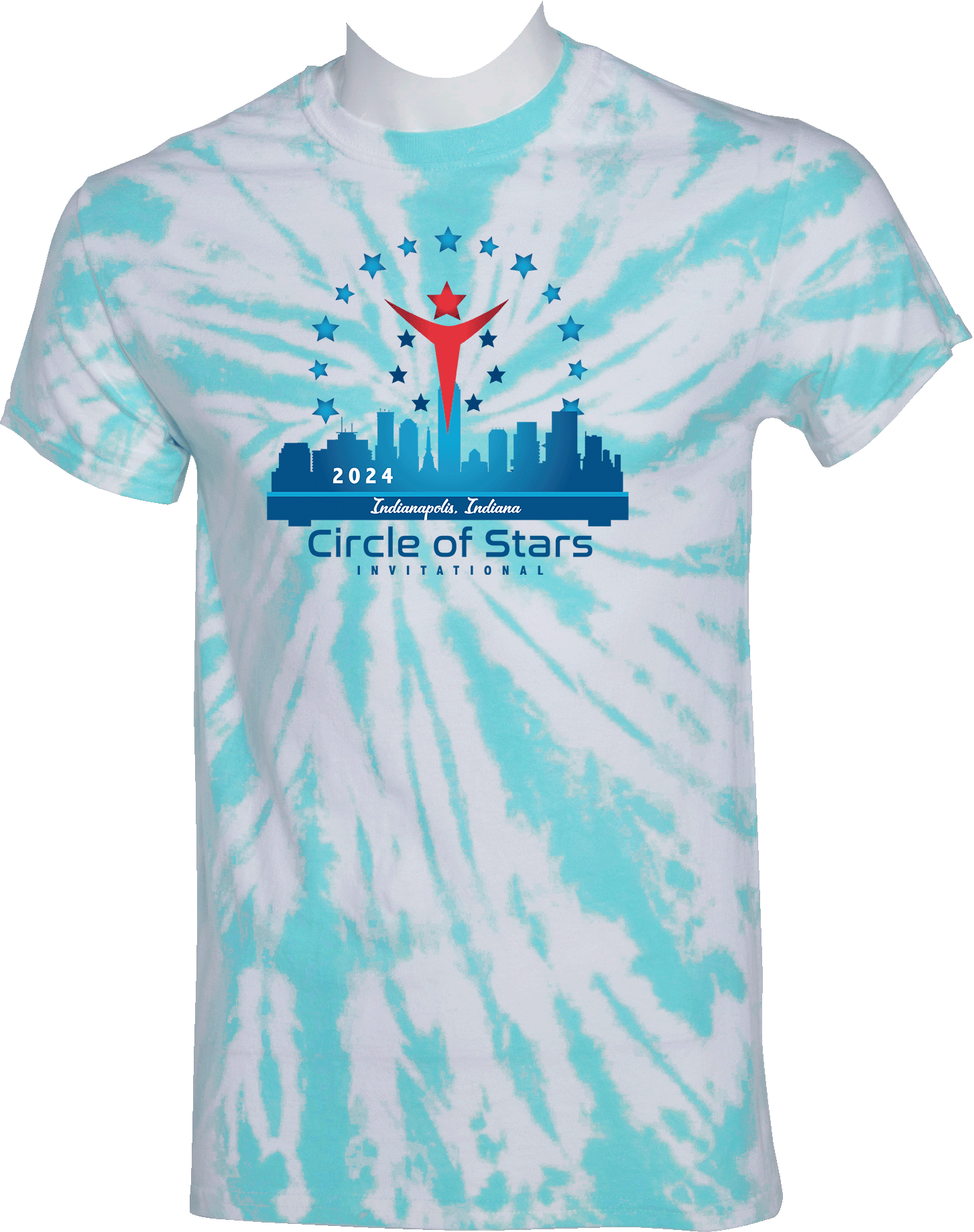 Tie-Dye Short Sleeves - 2024 Circle Of Stars Invitational