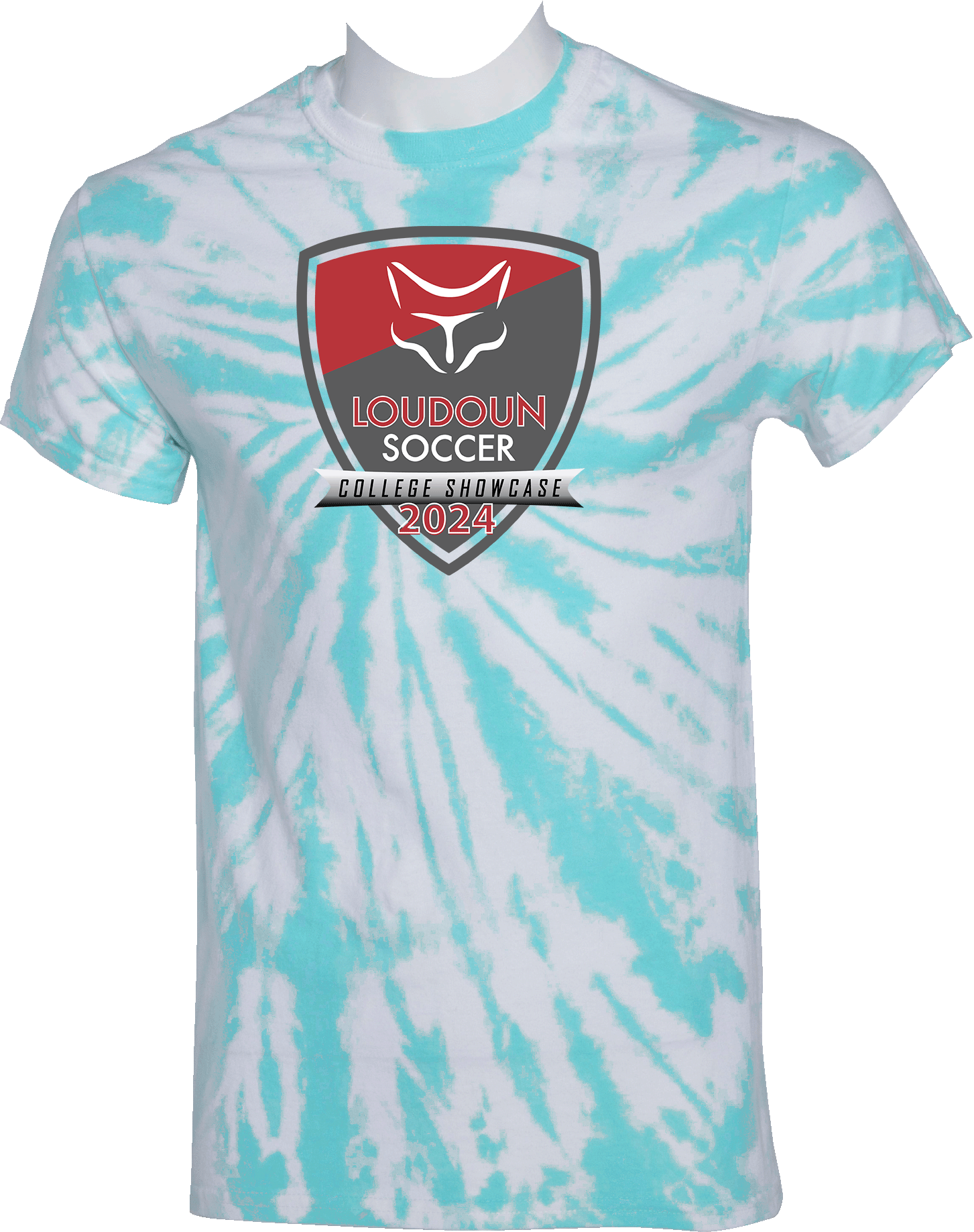 Tie-Dye Short Sleeves - 2024 Loudoun Soccer College Showcase