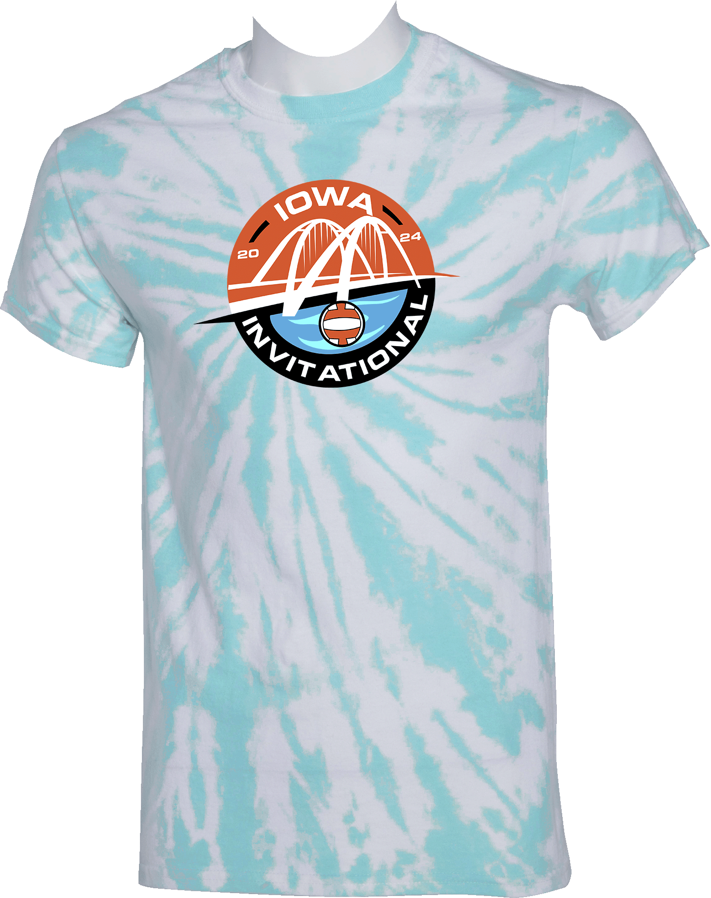 Tie-Dye Short Sleeves - 2024 Iowa Invitational