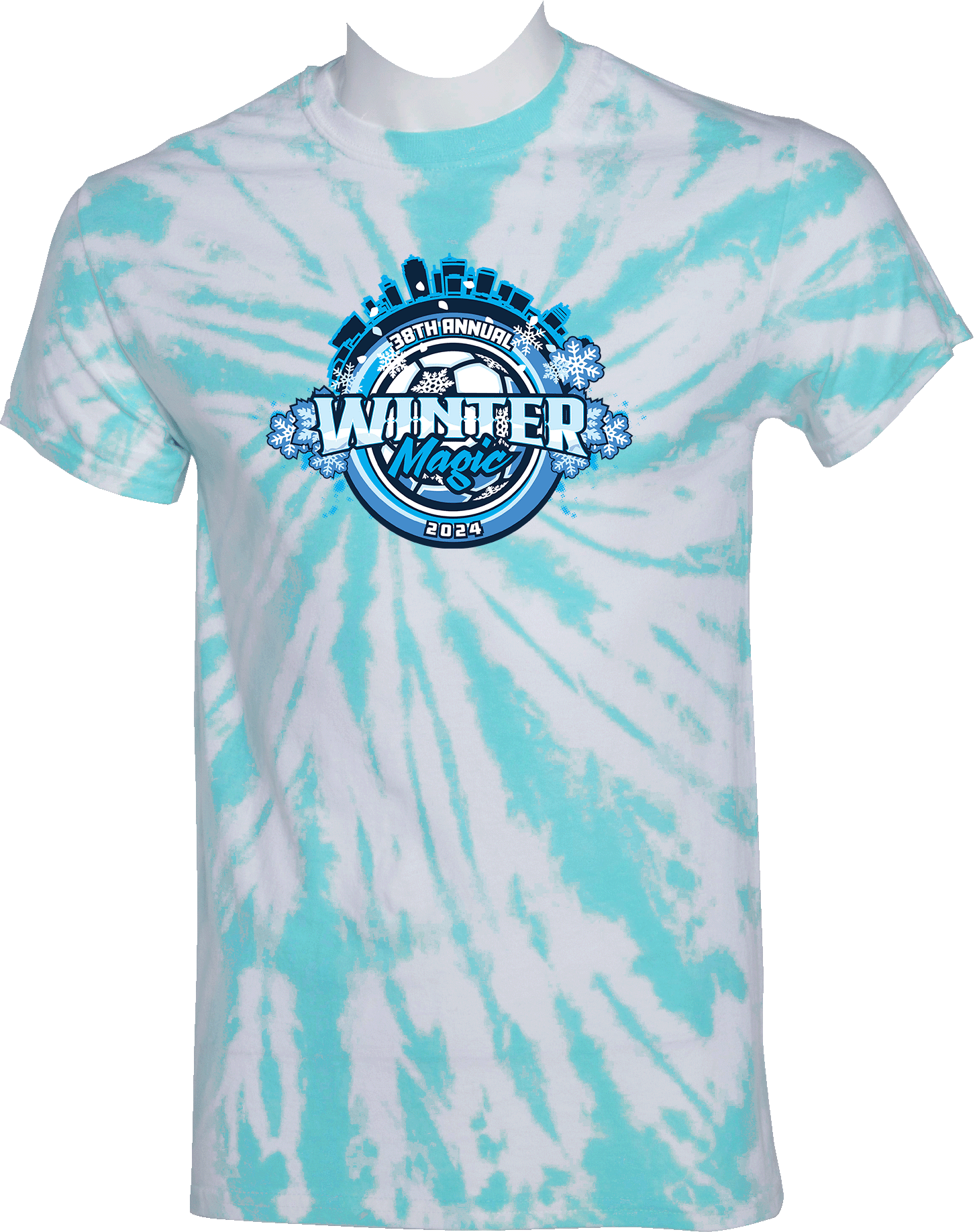 Tie-Dye Short Sleeves - 2024 Winter Magic