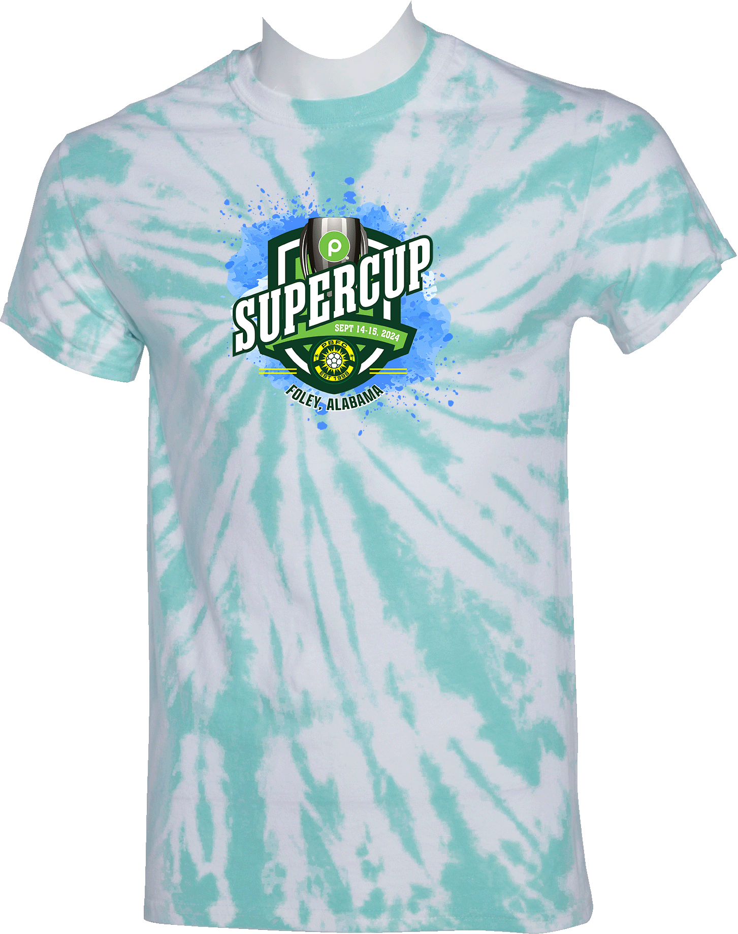 Tie-Dye Short Sleeves - 2024 Publix SuperCup (Boys)