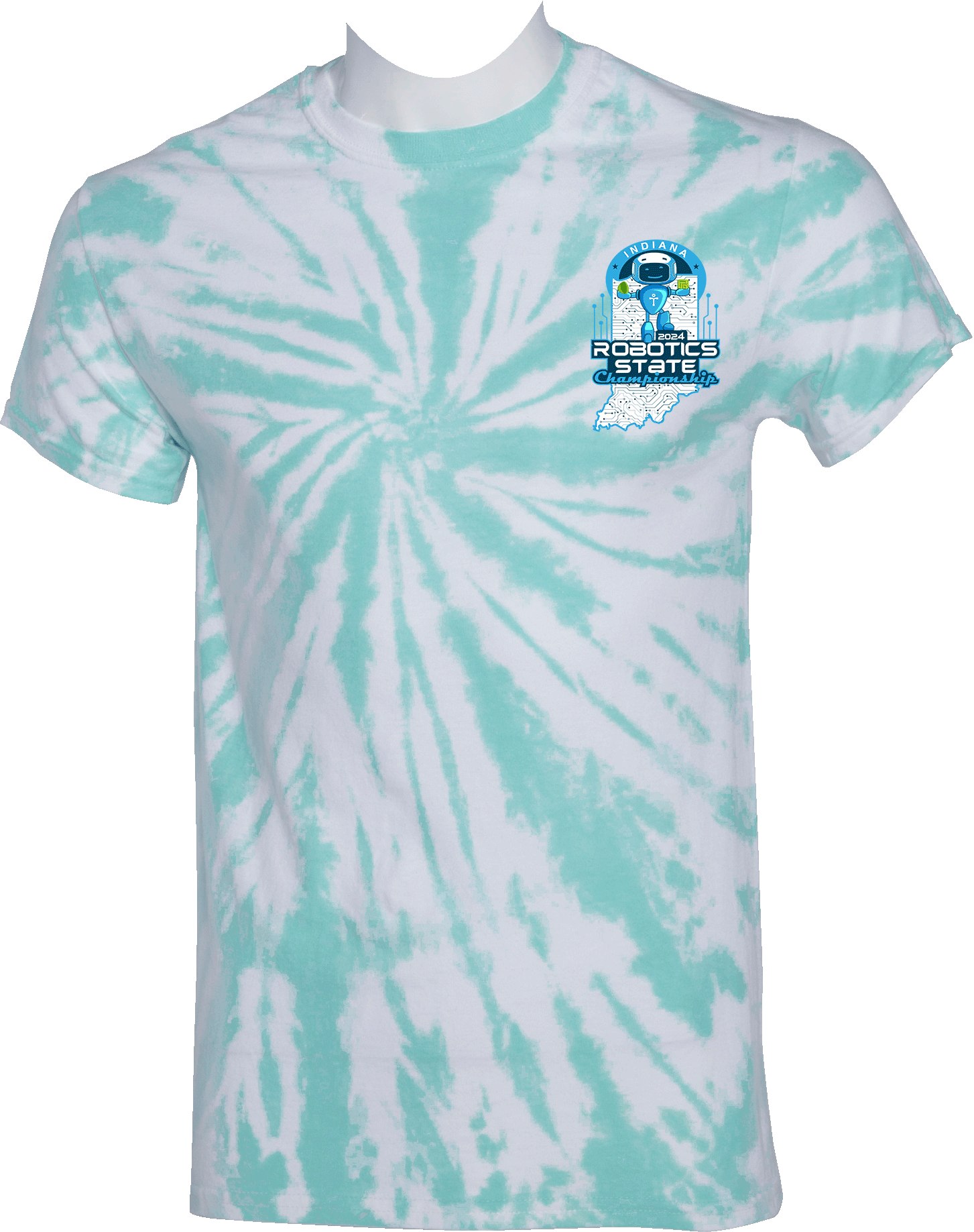 Tie-Dye Short Sleeves - 2024 Indiana Robotics State Championship