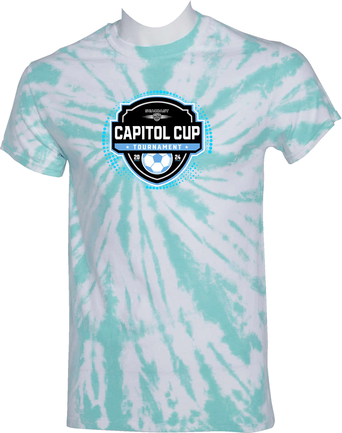 Tie-Dye Short Sleeves - 2024 Seacoast Capitol Cup Tournament