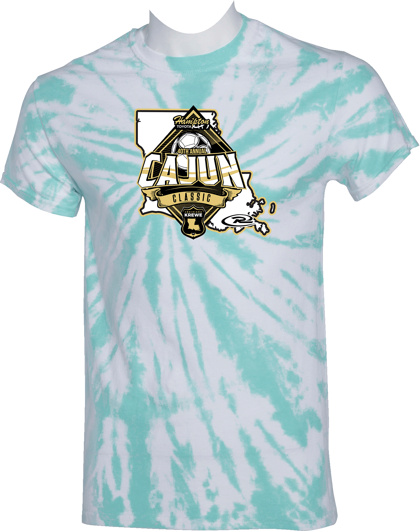 Tie-Dye Short Sleeves - 2024 40th Annual Cajun Classic