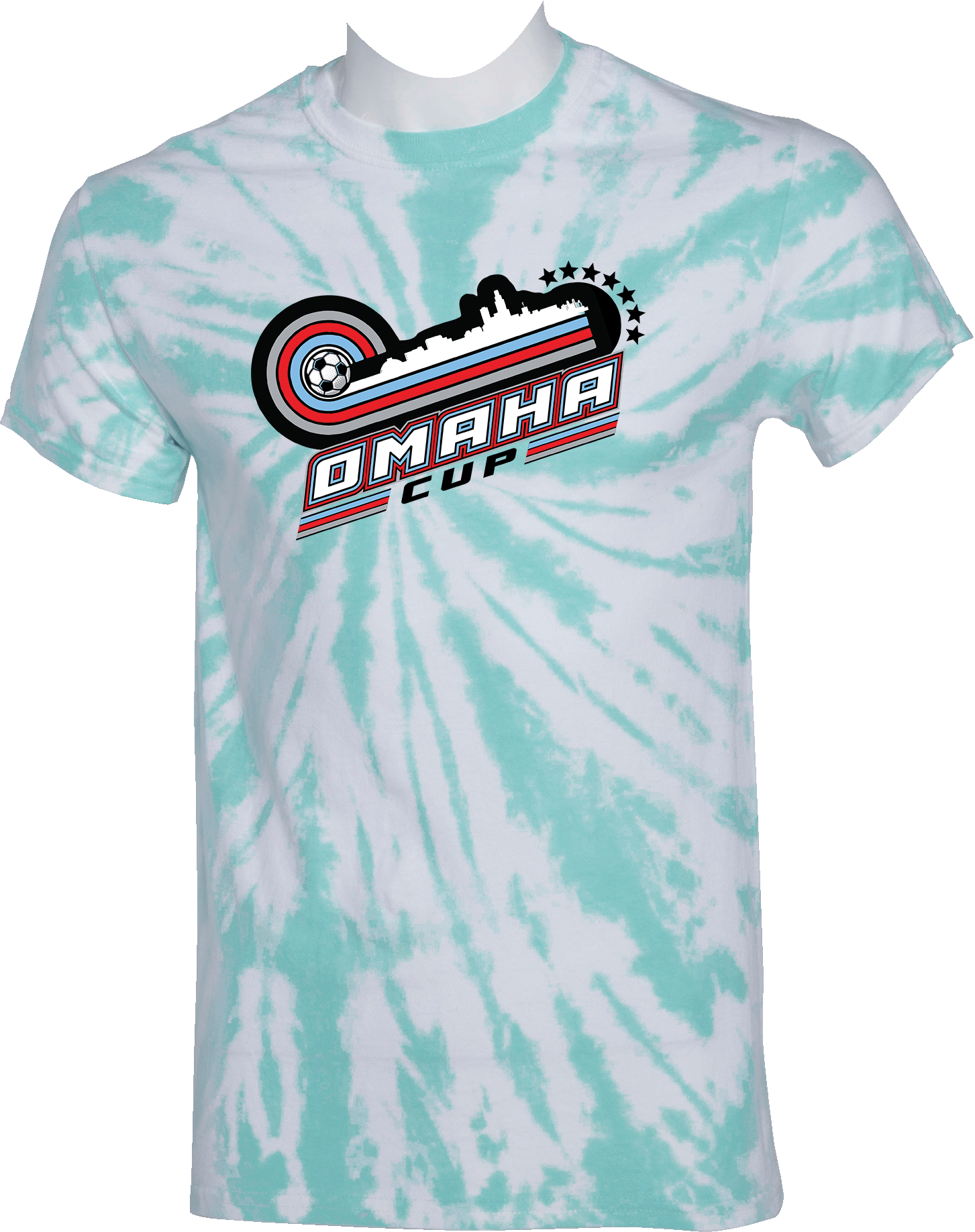 Tie-Dye Short Sleeves - 2024 Omaha Cup