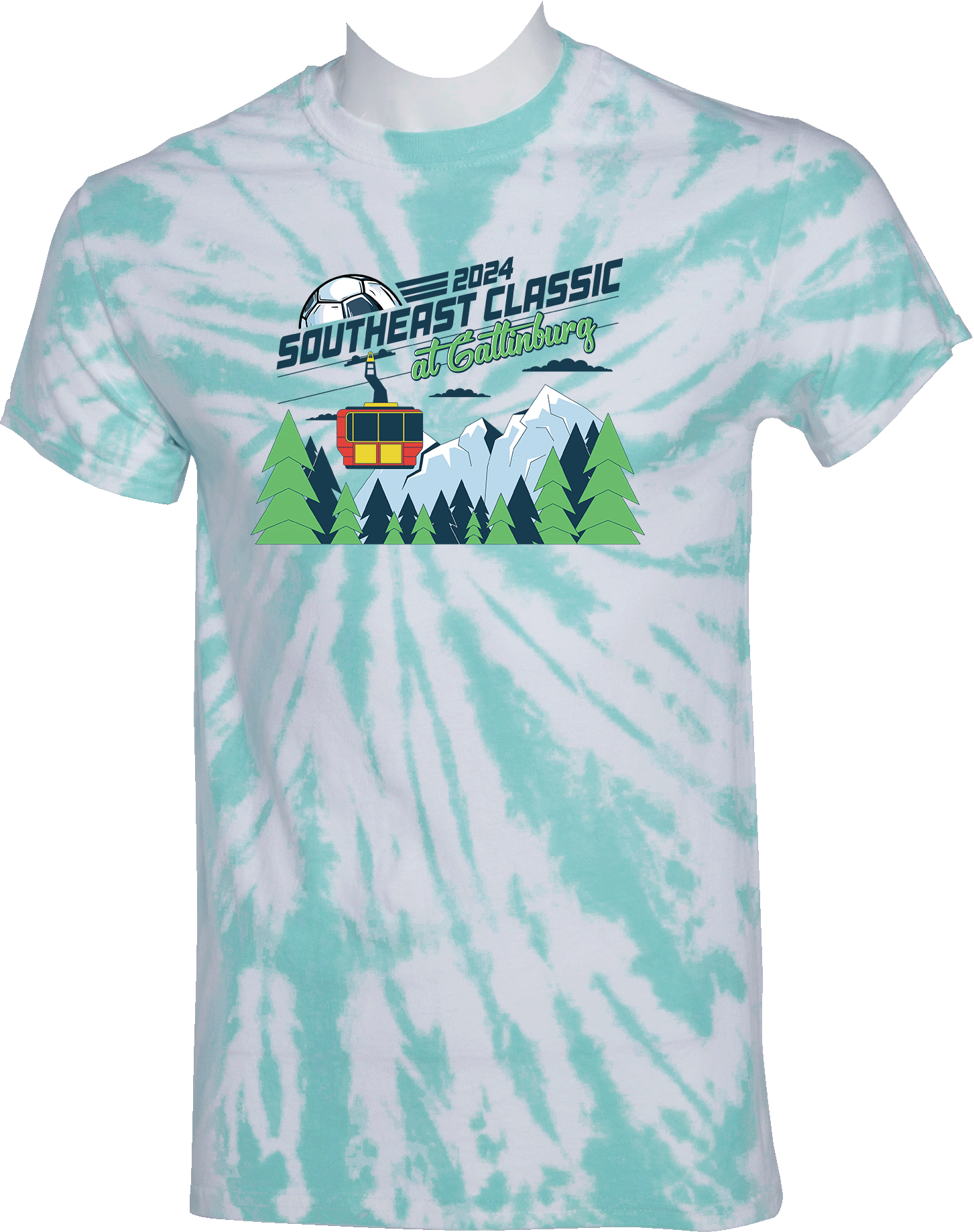 Tie-Dye Short Sleeves - 2024 Southeast Classic At Gatlinburg