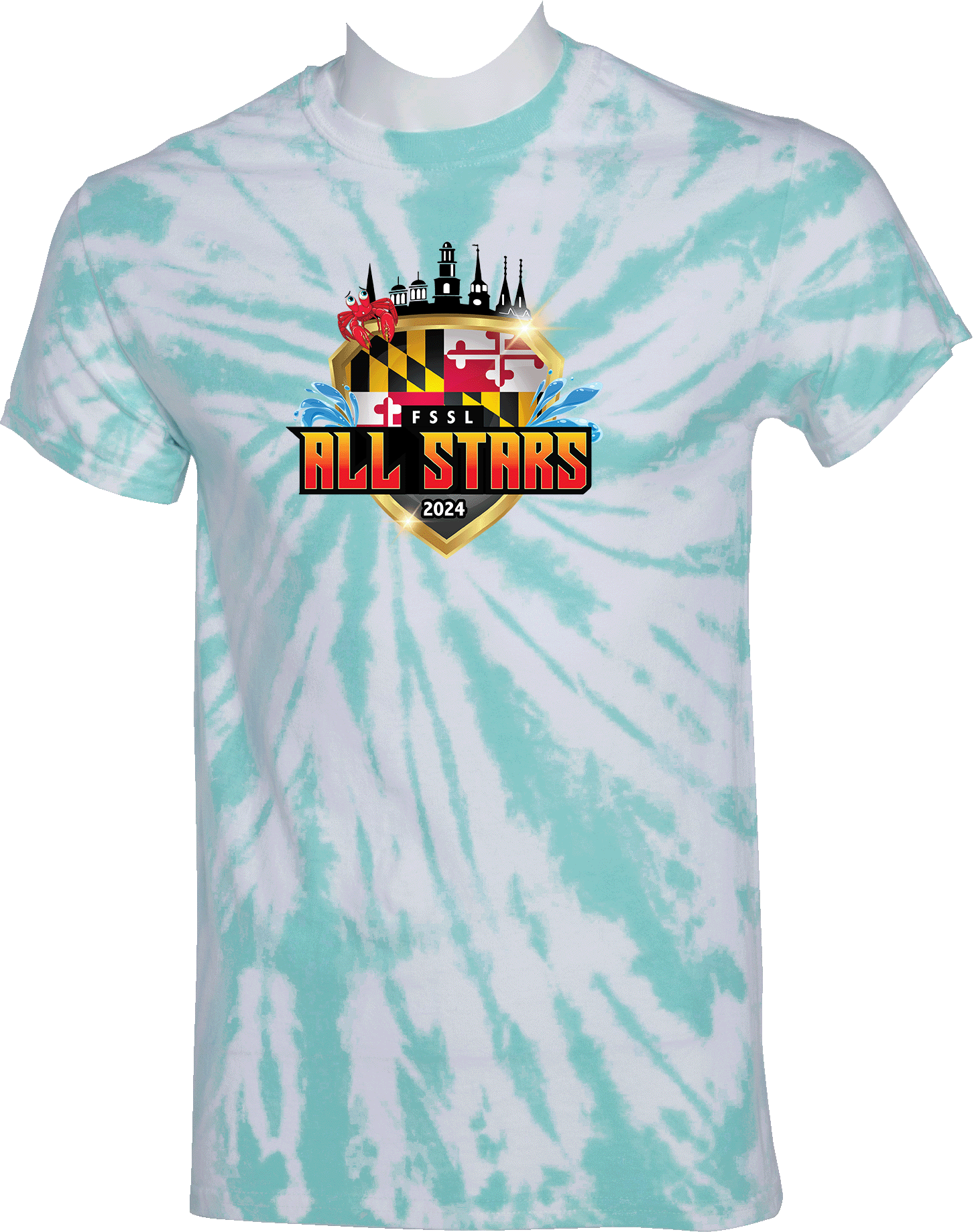 Tie-Dye Short Sleeves - 2024 FSSL All Stars Meet