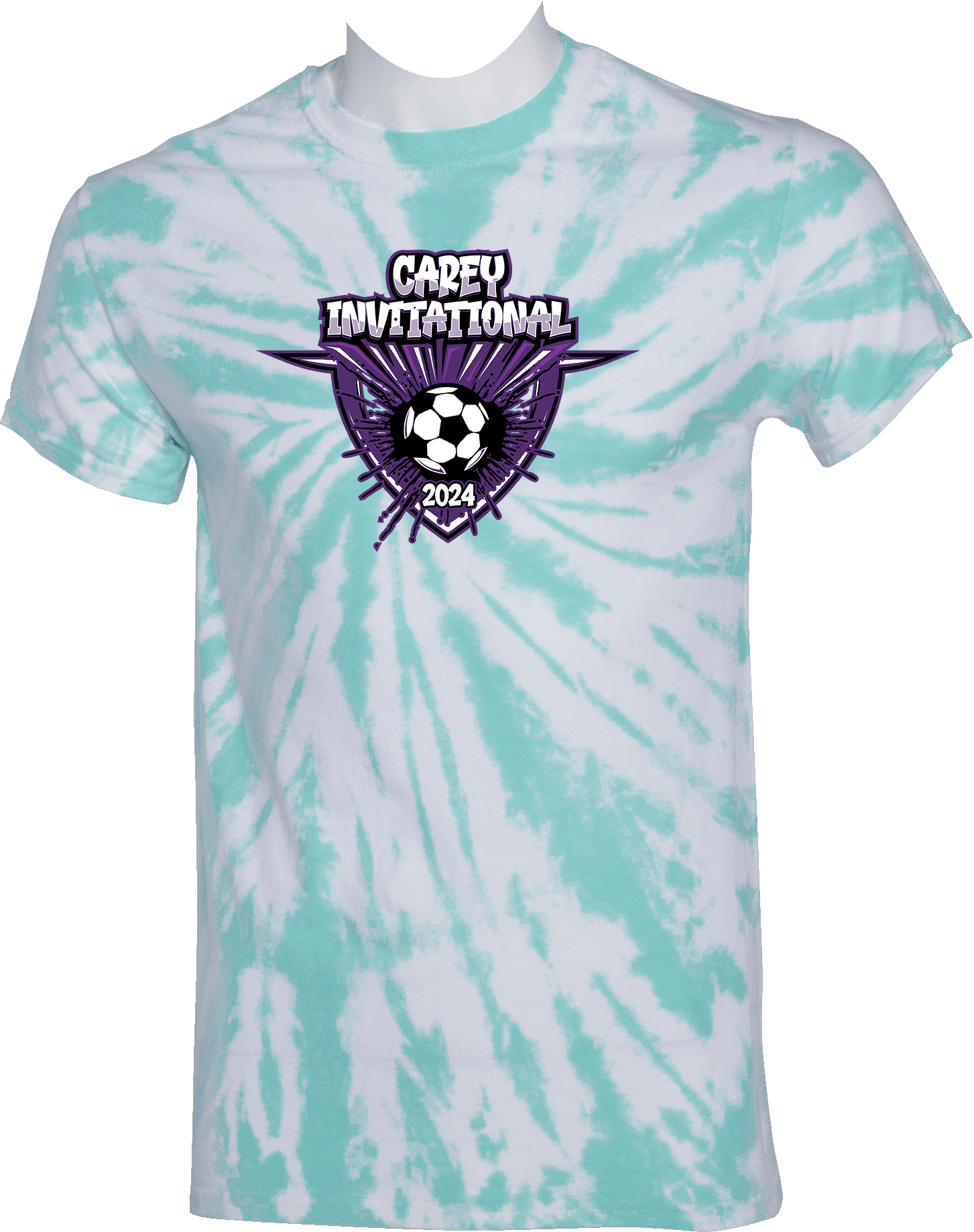 Tie-Dye Short Sleeves - 2024 Carey Invitational