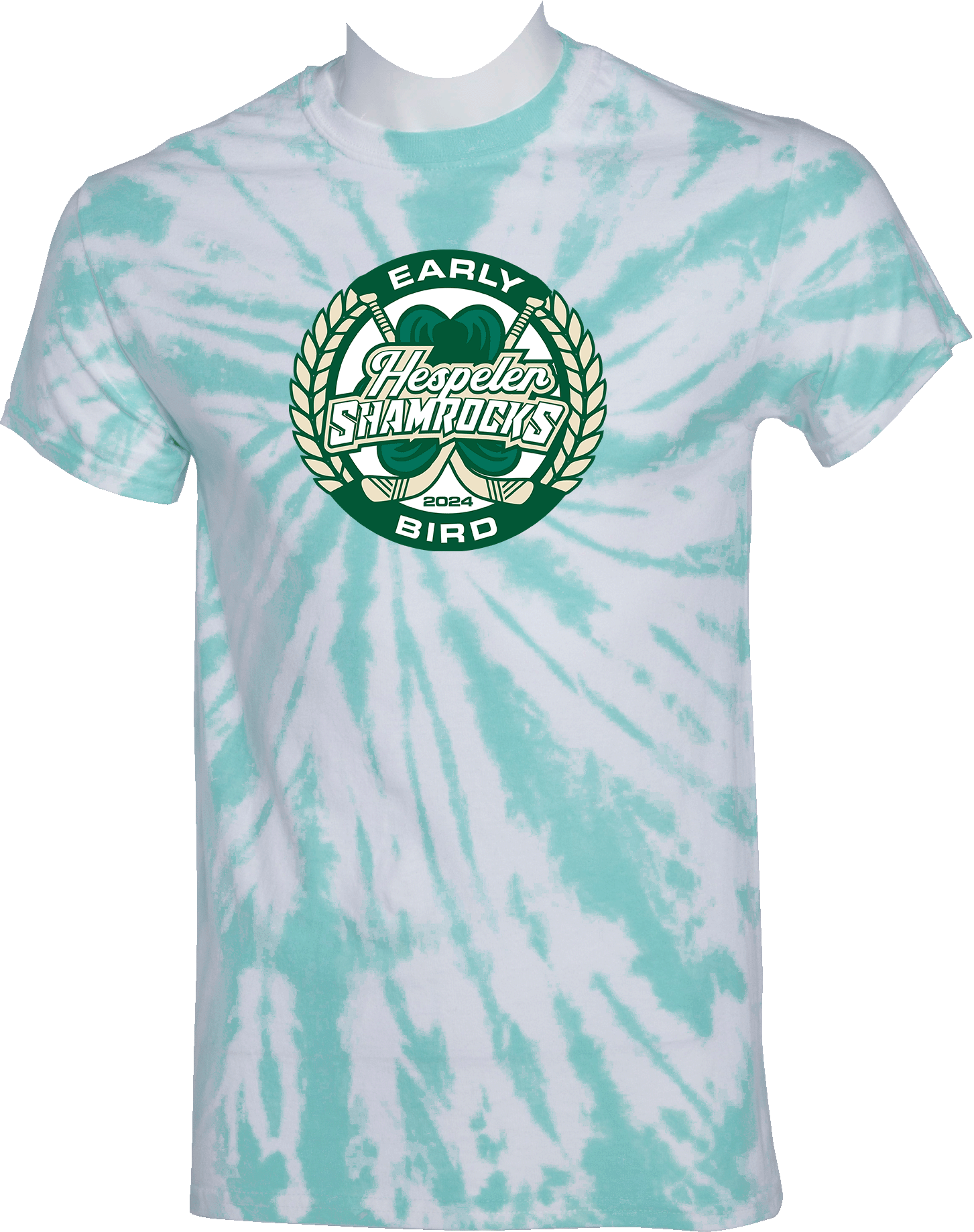 Tie-Dye Short Sleeves - 2024 Hespeler Shamrocks Early Bird