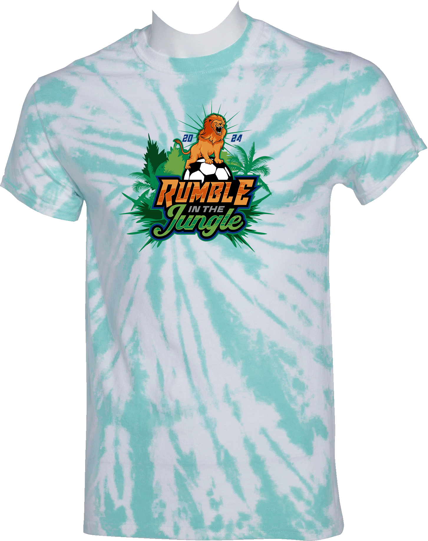 Tie-Dye Short Sleeves - 2024 Rumble In The Jungle