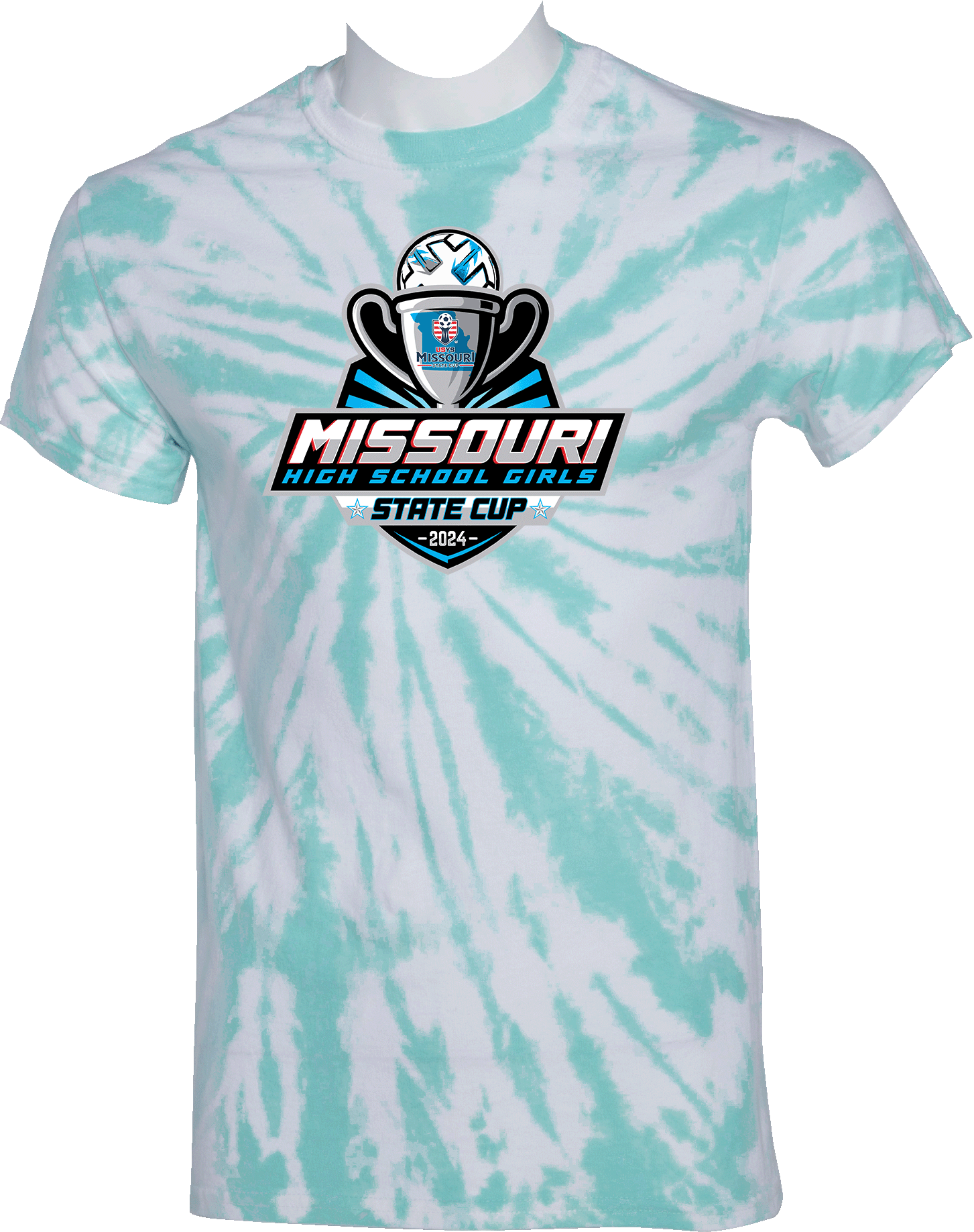 Tie-Dye Short Sleeves - 2024 USYS High School Girls State Cup