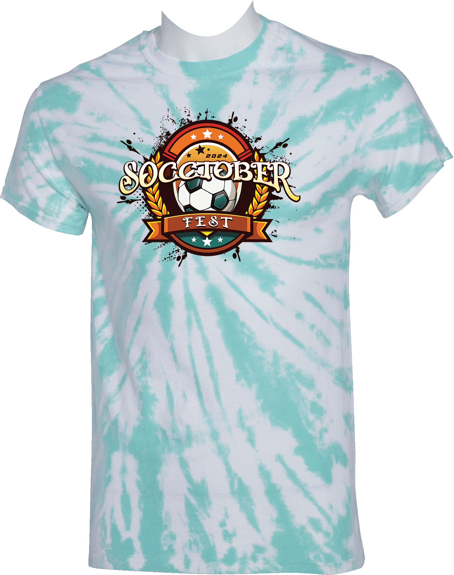 Tie-Dye Short Sleeves - 2024 Socctoberfest