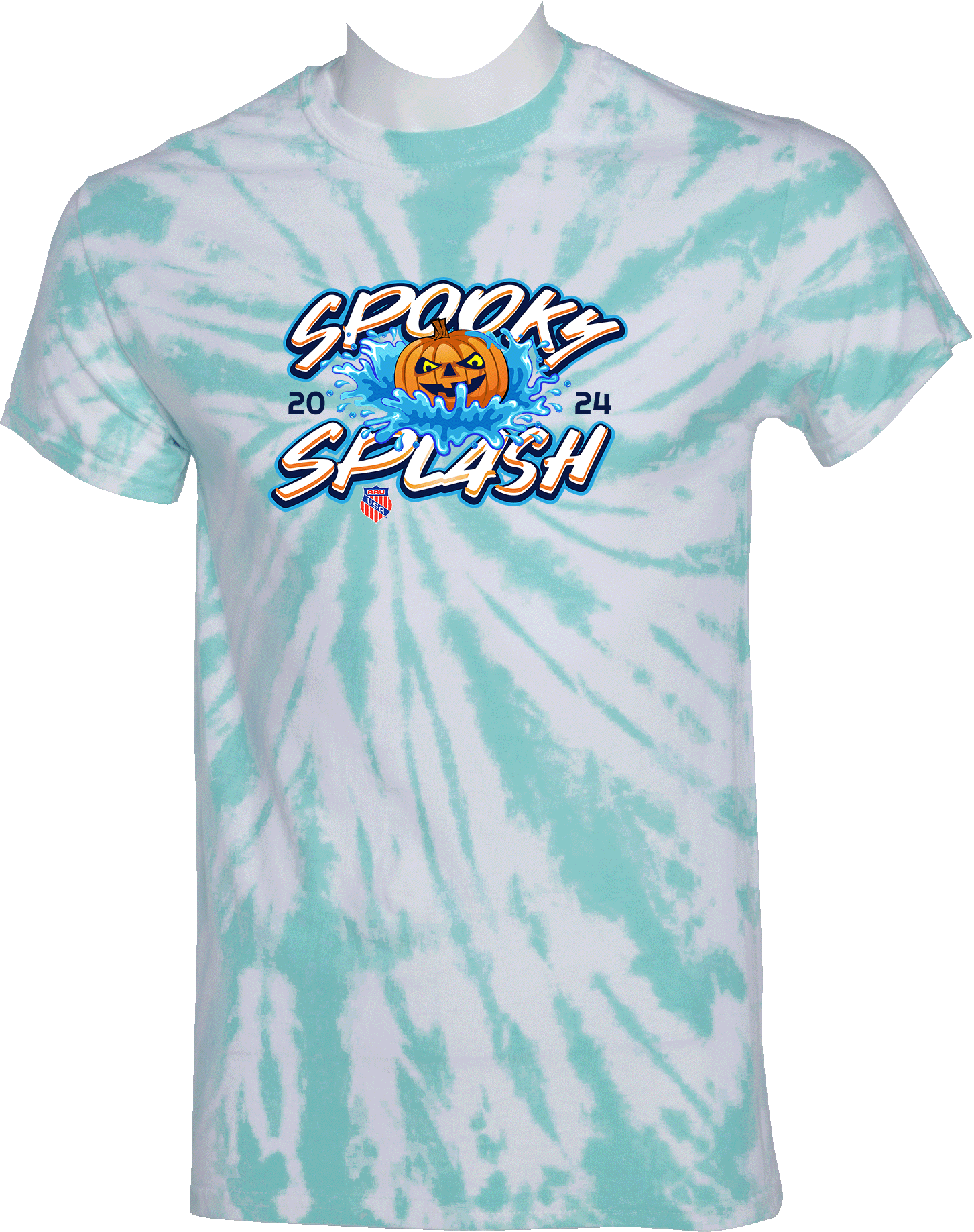 Tie-Dye Short Sleeves - 2024 AAU Spooky Splash