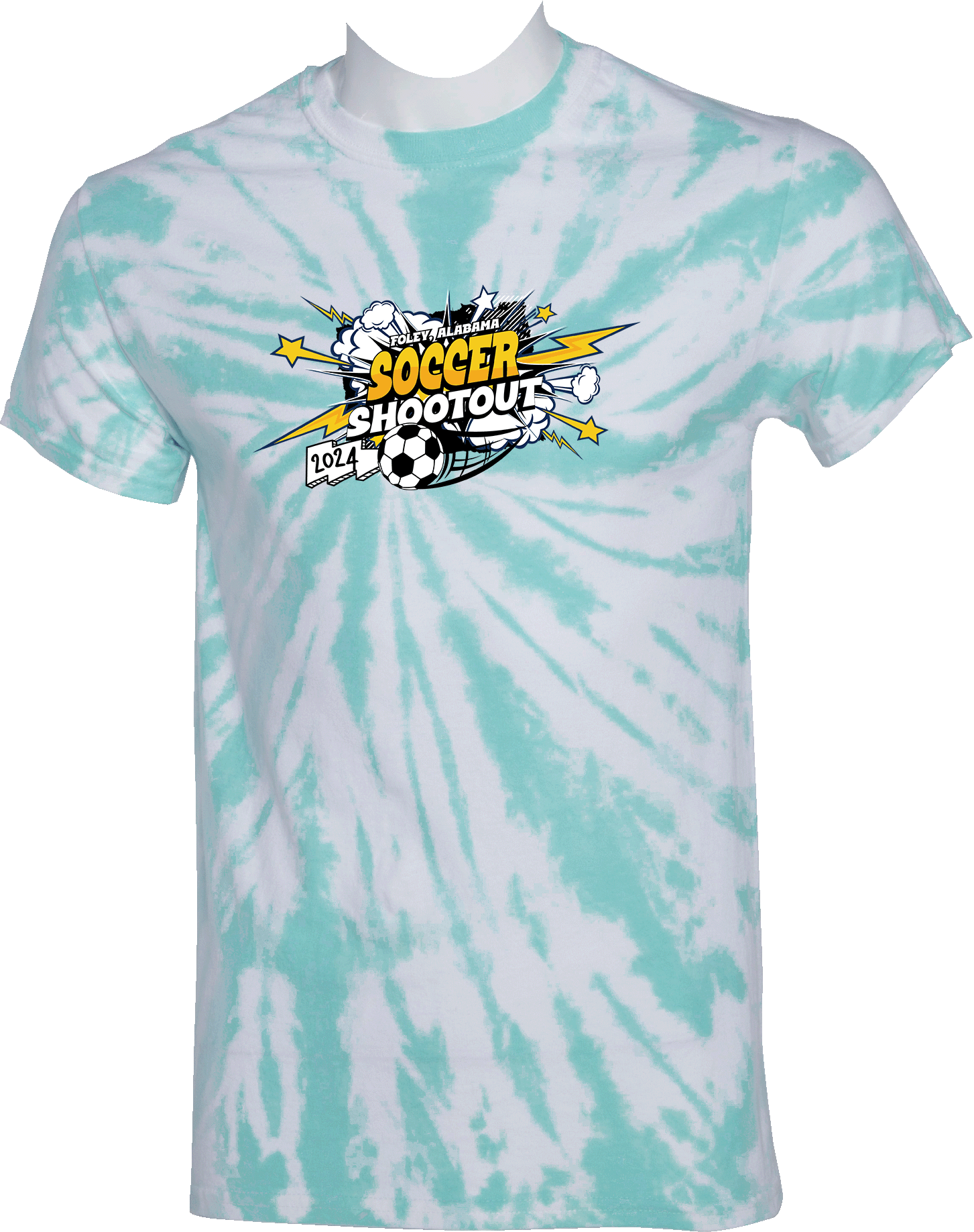 Tie-Dye Short Sleeves - 2024 PBFC Soccer Shootout