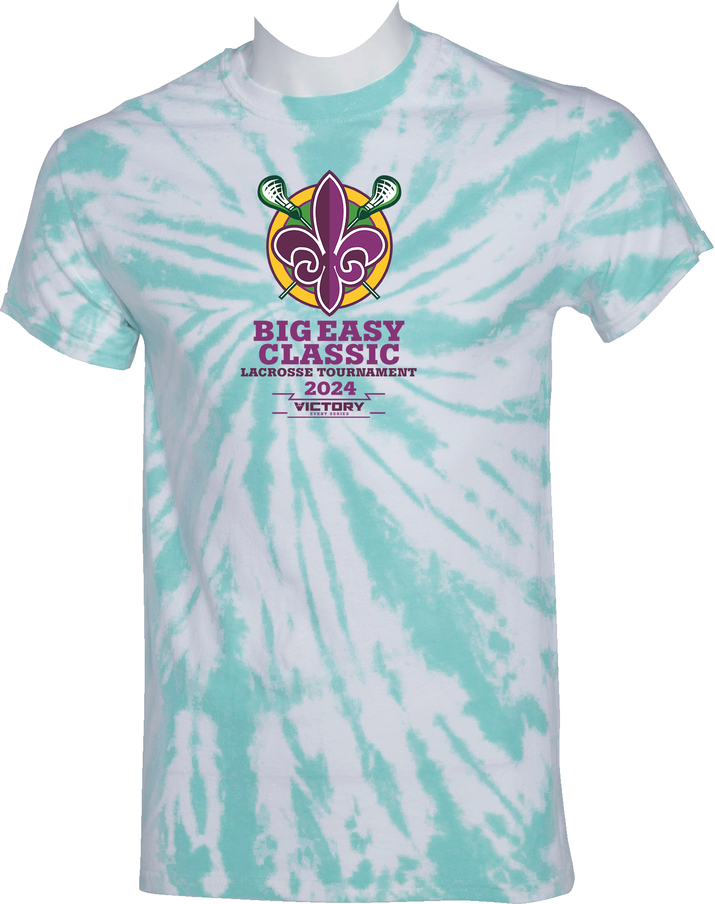 Tie-Dye Short Sleeves - 2024 Big Easy Classic